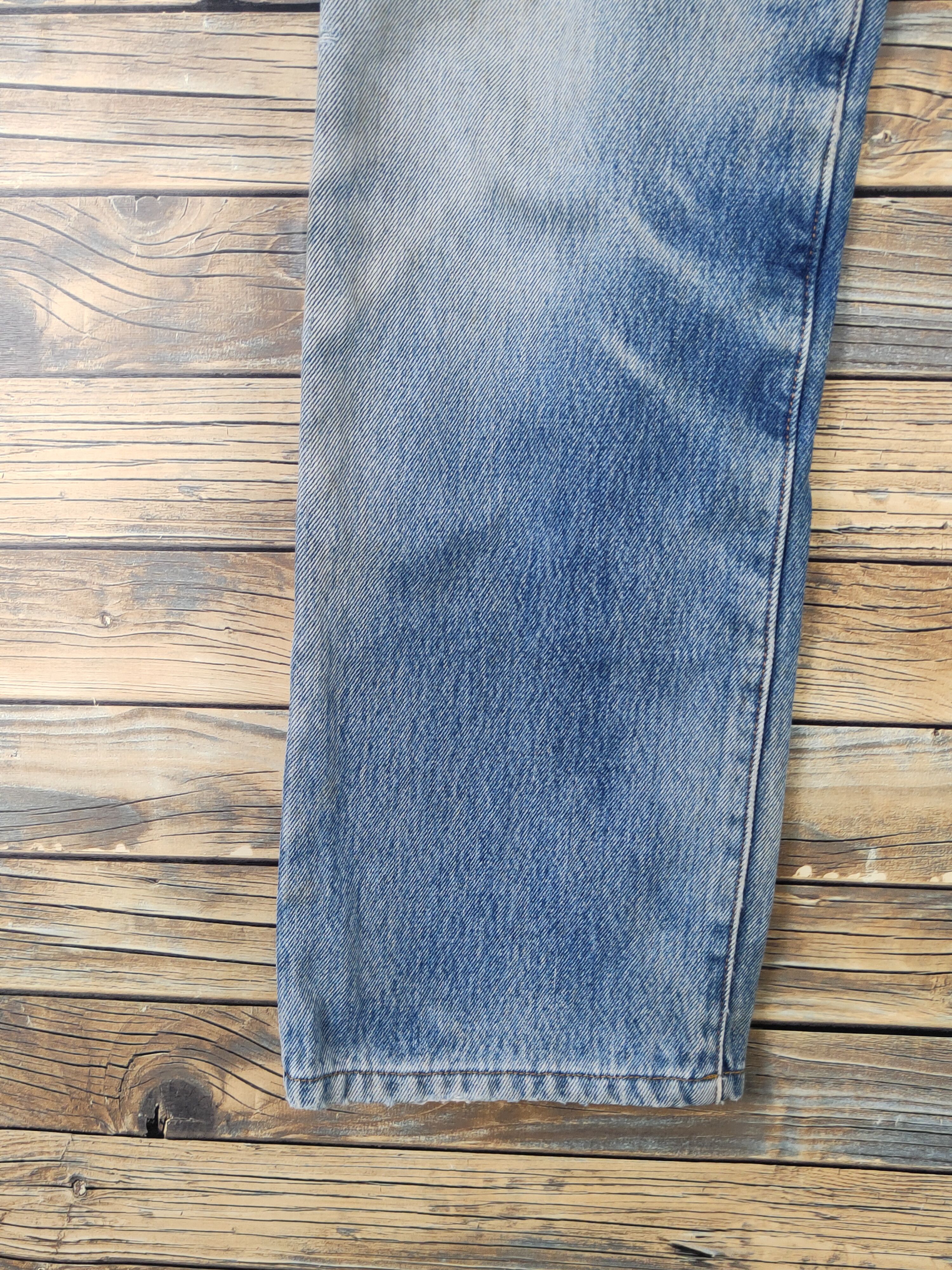 Goldwin Goldwin Blue Distressed Ripped Jeans #W1797 Size US 31 - 4 Thumbnail