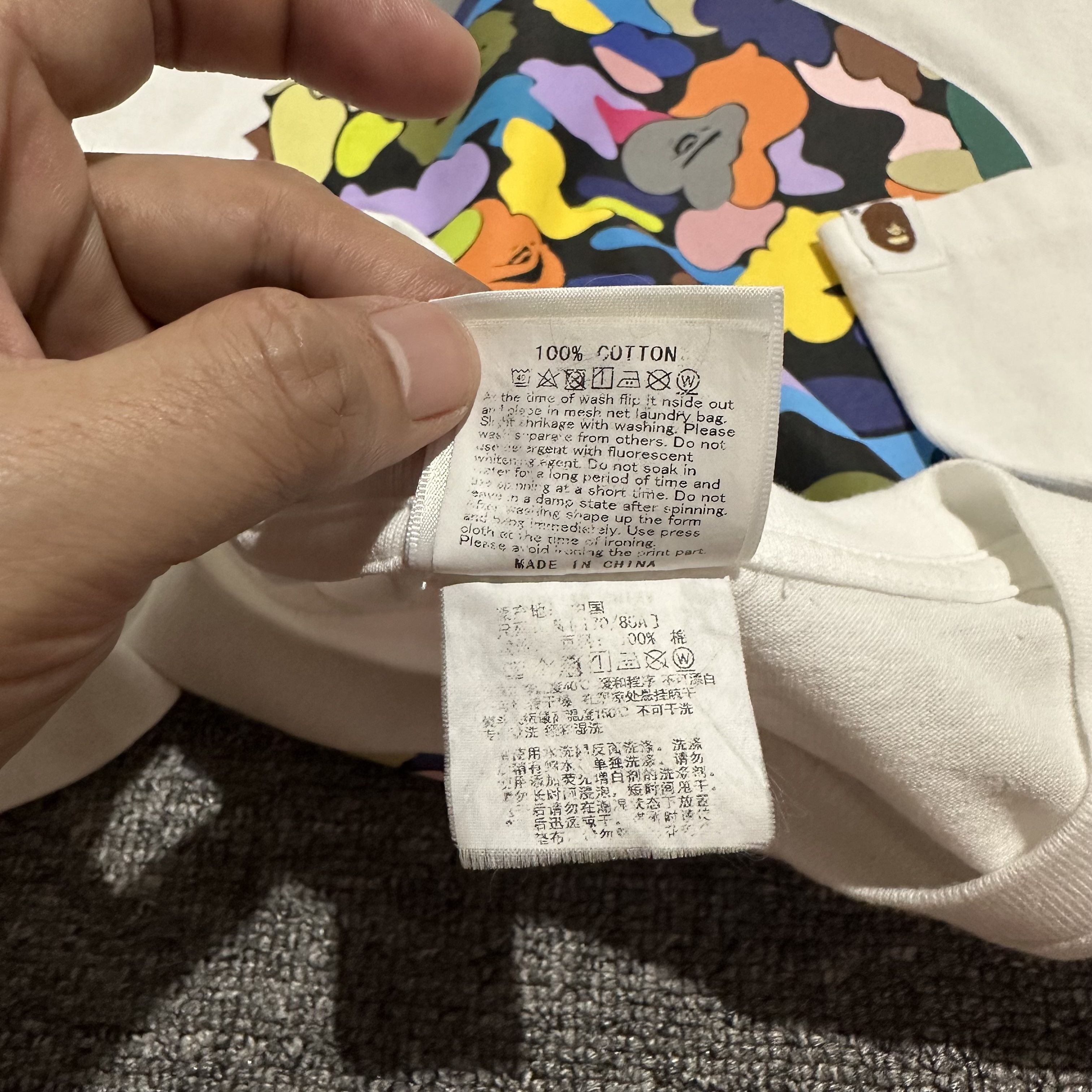 Bape Multi Camo Big Ape Head Tee Size US M / EU 48-50 / 2 - 8 Thumbnail