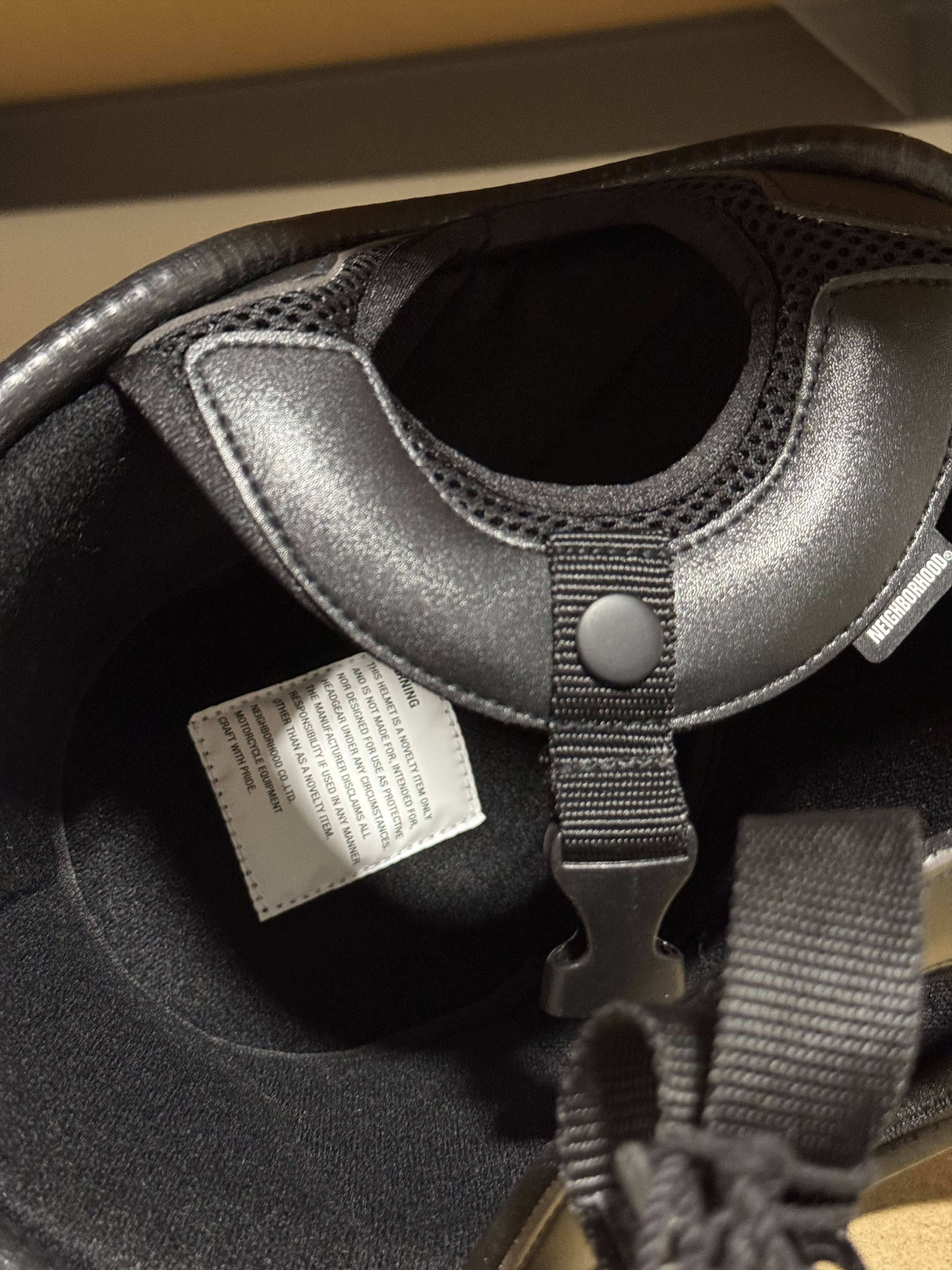 Neighborhood Neighborhood Half Helmet 'Black' Size ONE SIZE - 3 Thumbnail