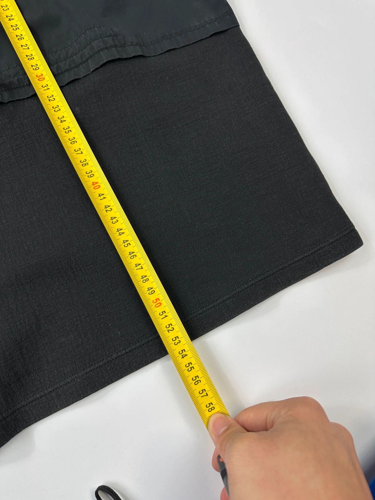 Prada Prada Milano SS2015 Black Cottons & Nylon Crop Top Tee Size M / US 6-8 / IT 42-44 - 10 Thumbnail
