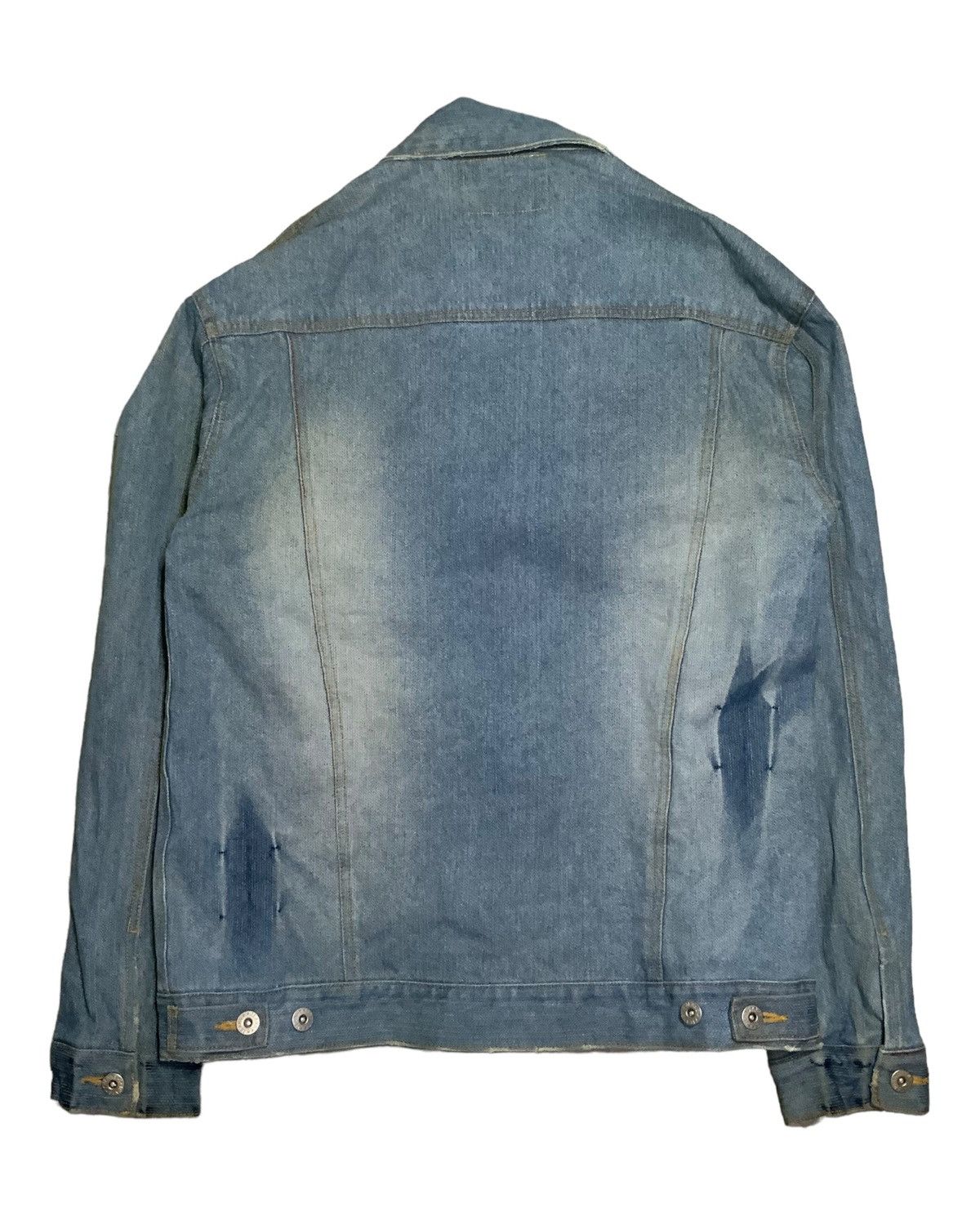 Japanese Brand × Vintage Big shark denim jacket Size US S / EU 44-46 / 1 - 2 Thumbnail