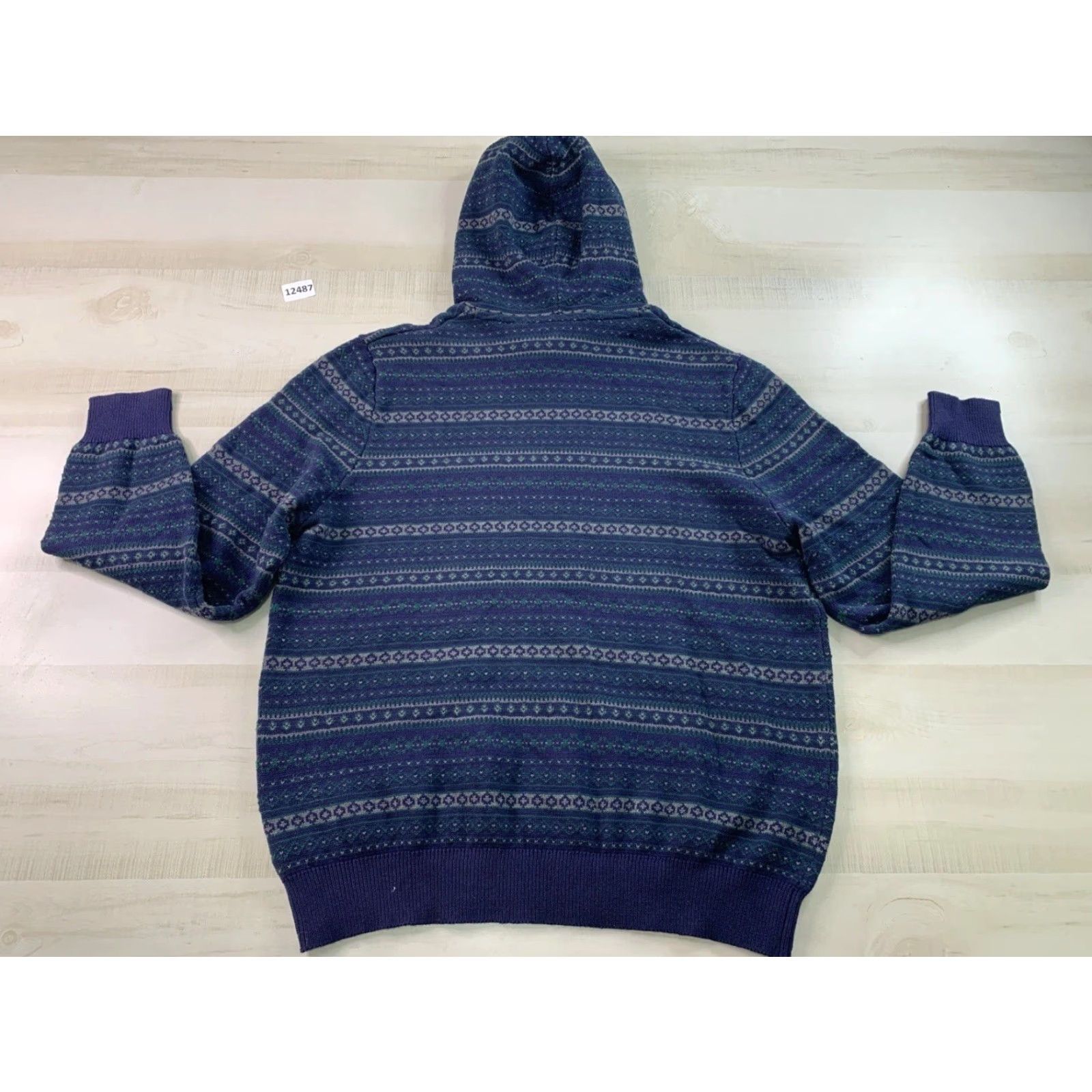 Izod VINTAGE IZOD Mens Long Sleeve Knit Hooded Sweater XL NWT-12487 Size US XL / EU 56 / 4 - 8 Thumbnail