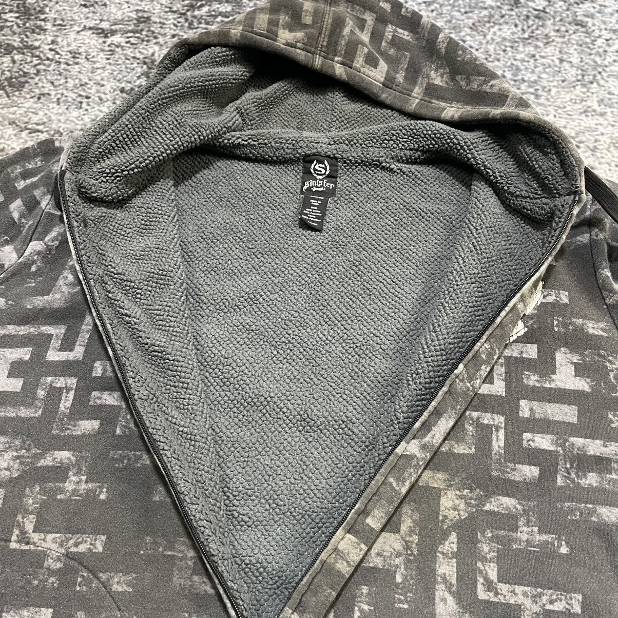Vintage VINTAGE Y2K SINISTER GRUNGE CYBER SKATER ZIP UP HOODIE LARGE Size US L / EU 52-54 / 3 - 9 Thumbnail