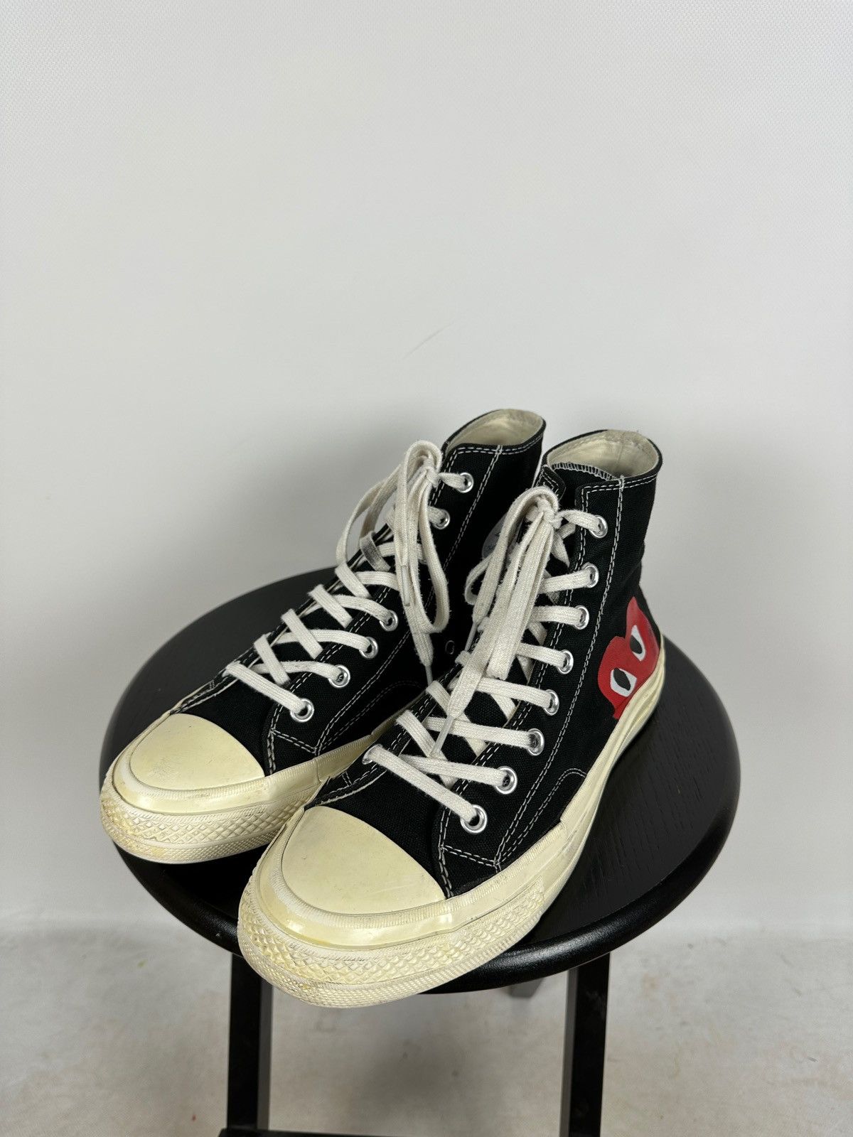 Comme des Garcons Comme Des Garçons x Chuck Taylor Converse All Star Hi Top Size US 10 / EU 43 - 8 Thumbnail