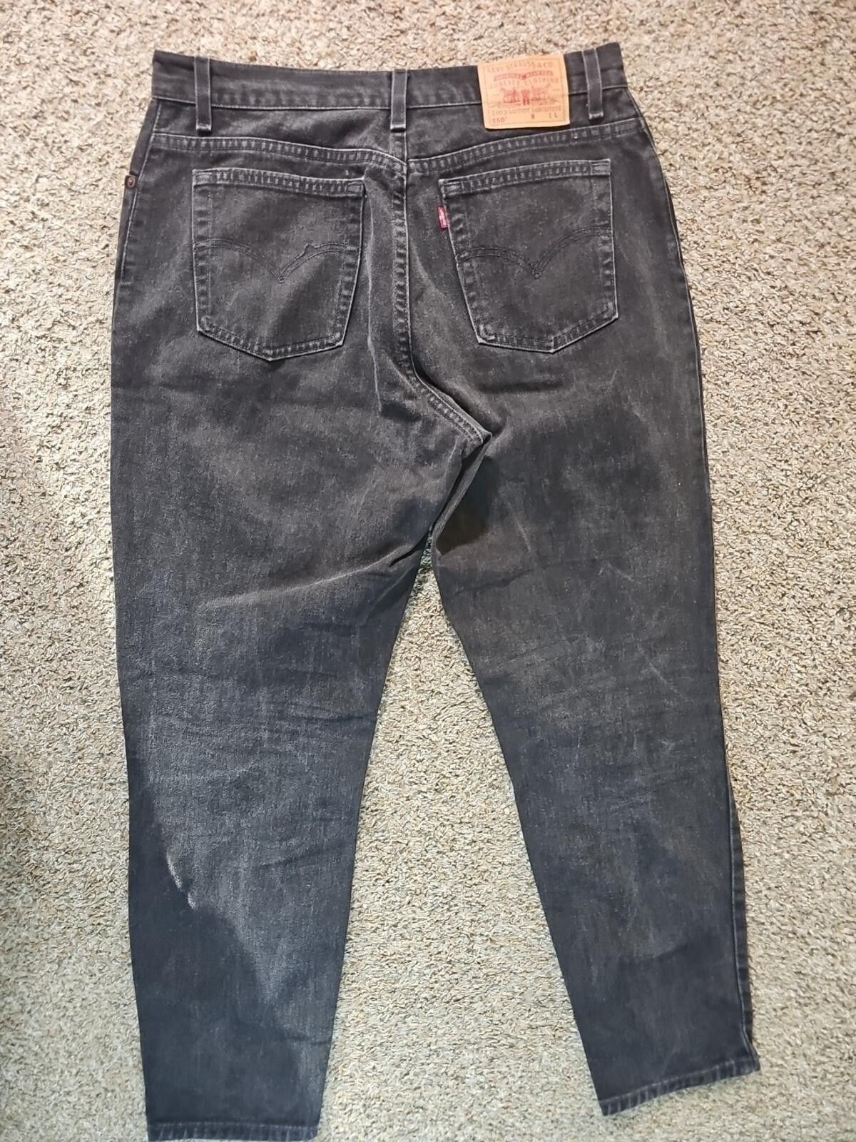 Levi's Levis 550 Relaxed Fit Tapered Leg 16 L USA MADE Jeans 34x31 Size 38" / US 16 / IT 52 - 7 Thumbnail