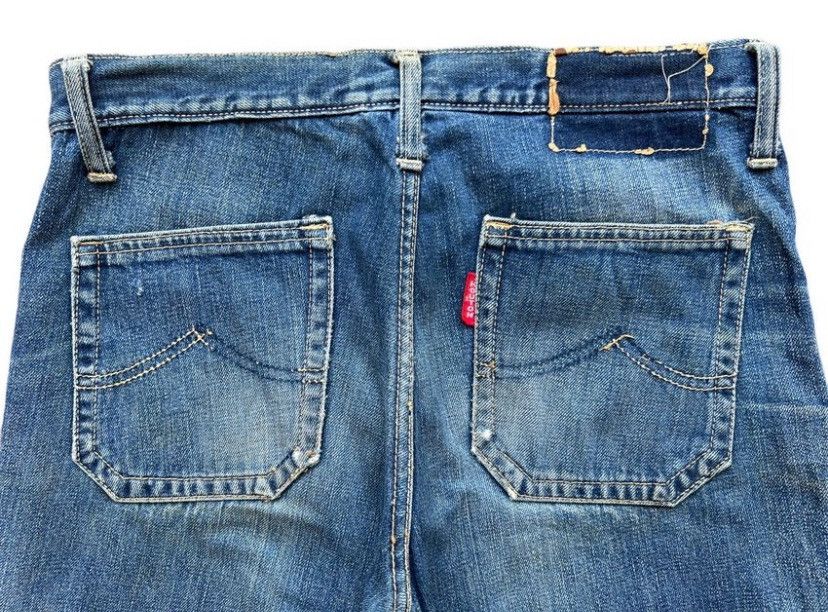 Vintage Cone Deestone Denim Flare Boot Cut Bush Pants Denim 30x29 Size 30" / US 8 / IT 44 - 8 Thumbnail
