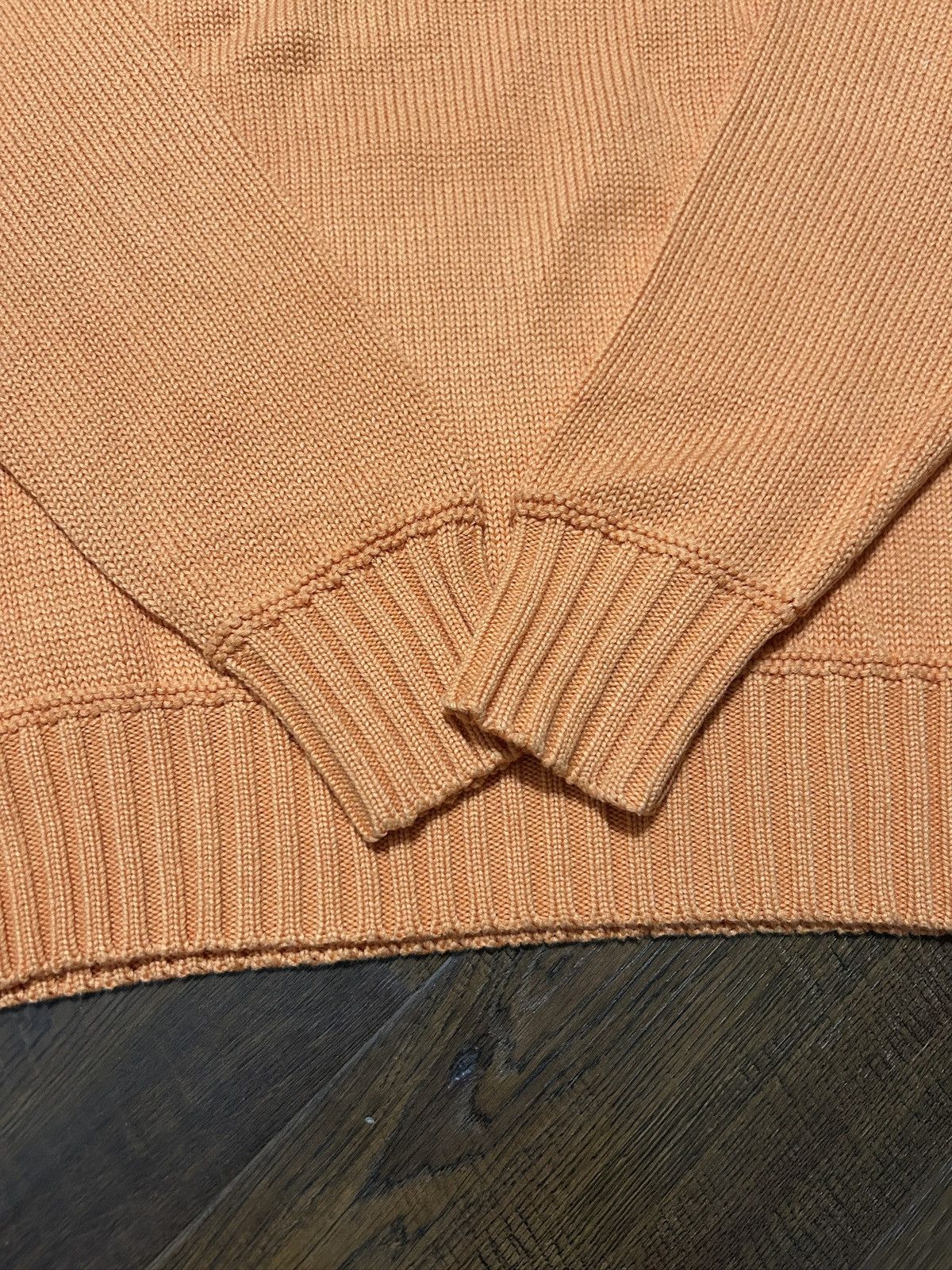 Vintage Polo Ralph Lauren American Flag Sweater Orange Sz M
