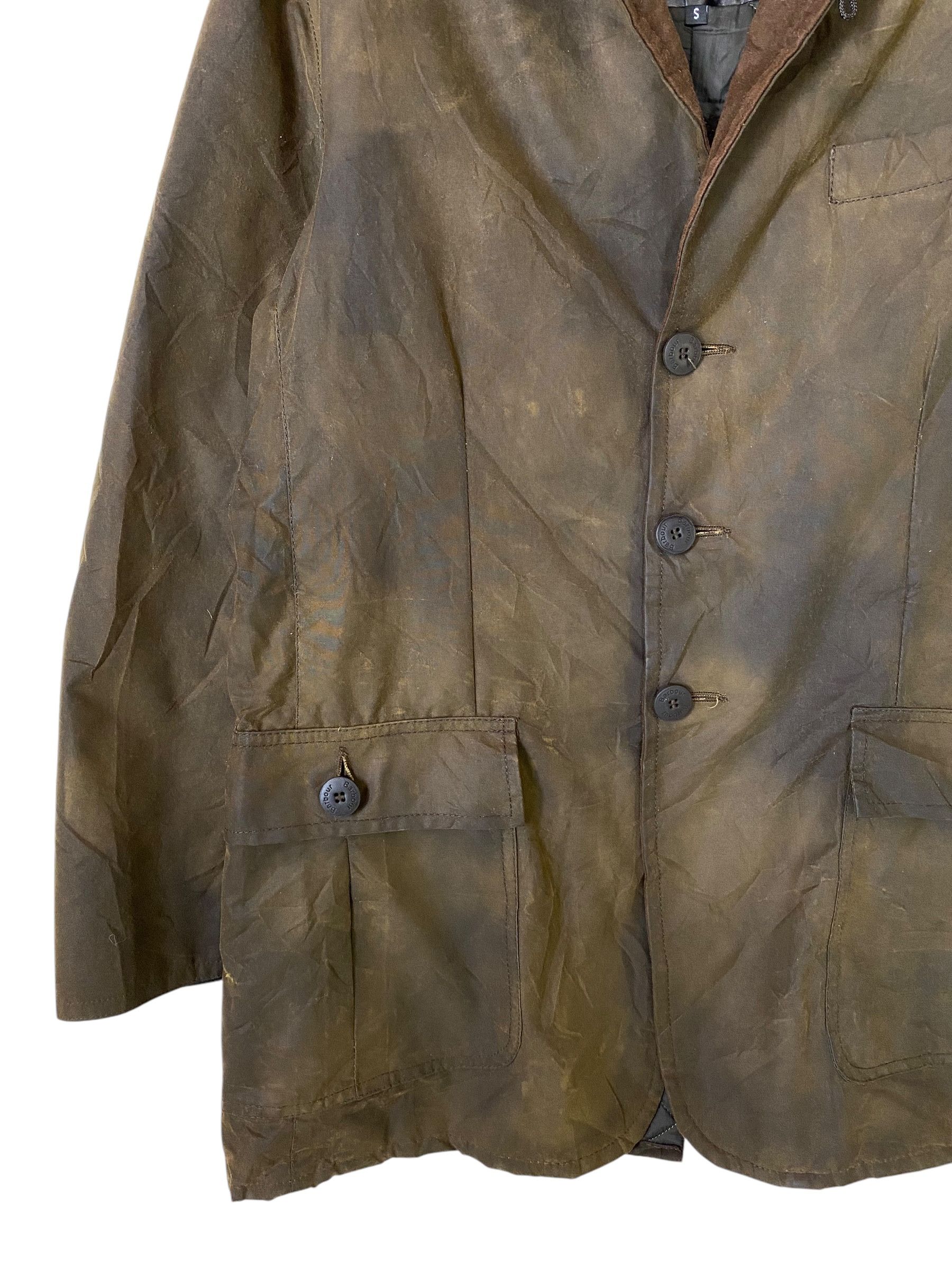 Barbour × Vintage Barbour Waxed field Jacket Size US S / EU 44-46 / 1 - 7 Thumbnail