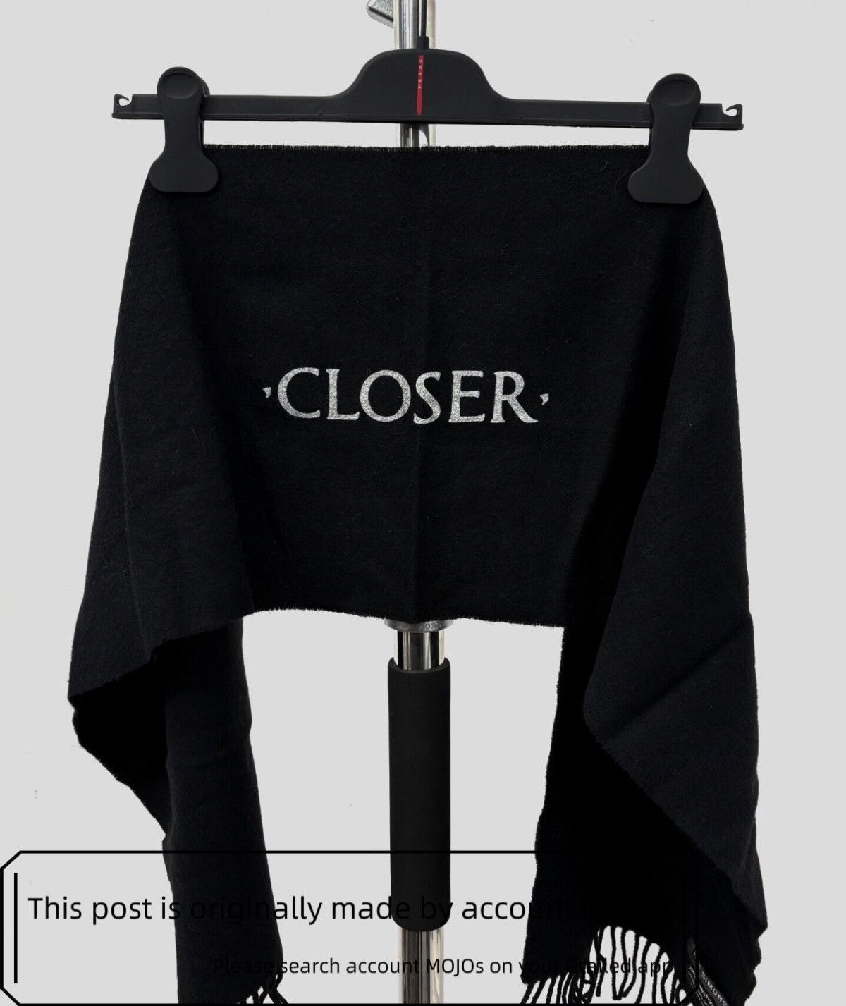 Raf Simons Raf Simons 10th Anniversary “Closer” Scarf mojos8495 Size ONE SIZE - 1 Thumbnail