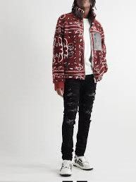 Amiri Amiri bandanna fleece size xxl Size US XXL / EU 58 / 5 - 1 Thumbnail