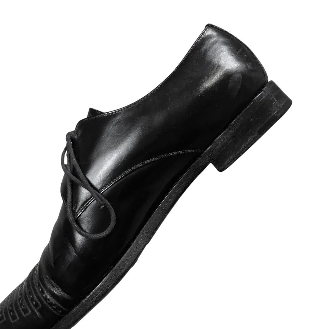 Prada Prada Perforated Toe Derbies - AW07 Size US 8.5 / EU 41-42 - 5 Thumbnail