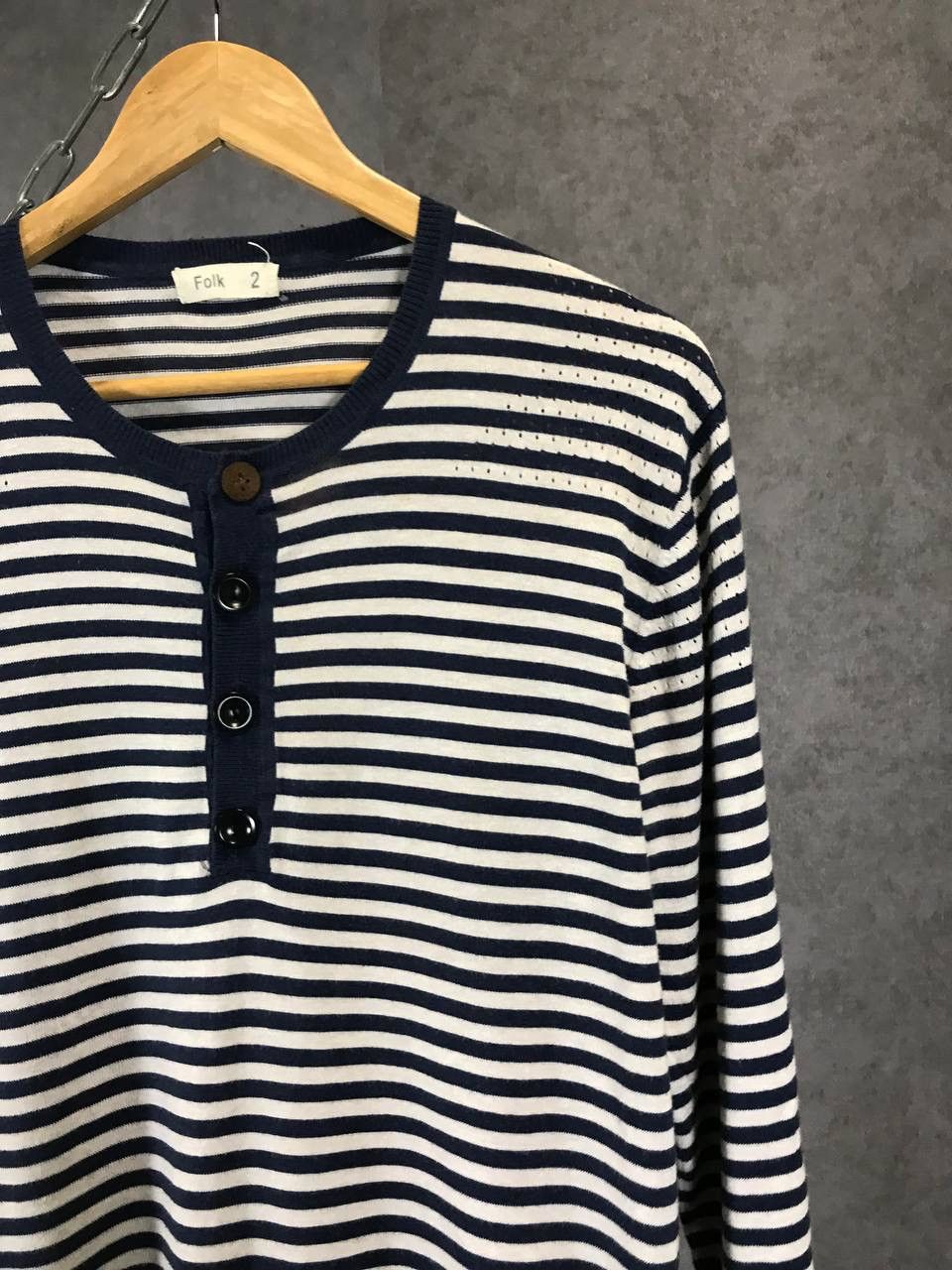 Folk Folk striped sweatshirt Size US S / EU 44-46 / 1 - 2 Thumbnail