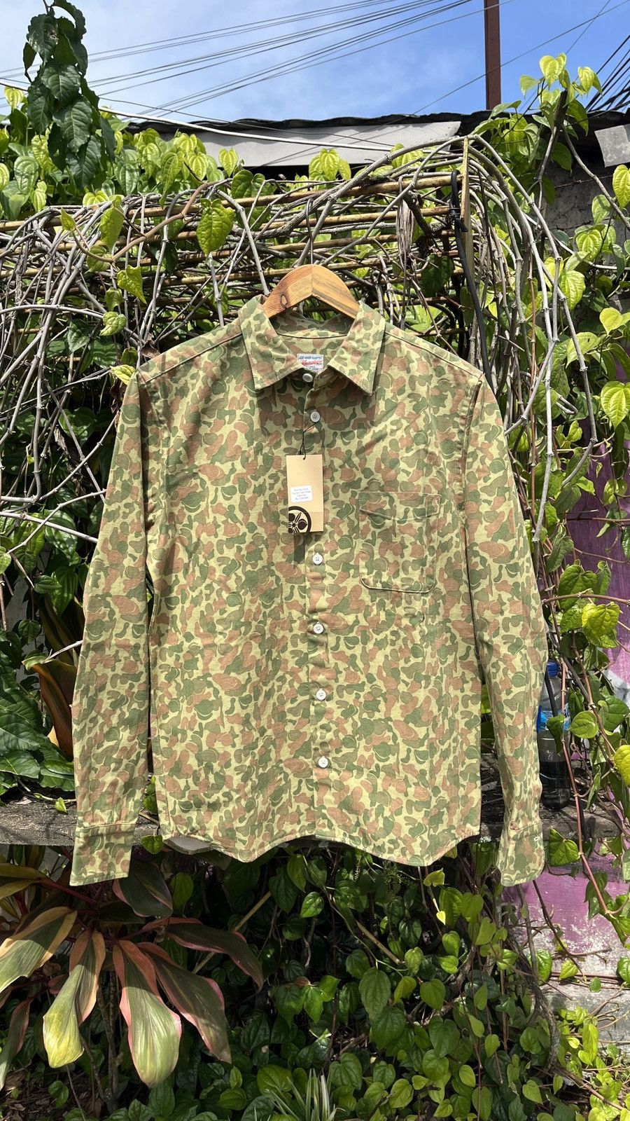 Momotaro Jeans Momotaro Frog skin Camouflage Shirt Size US M / EU 48-50 / 2 - 4 Thumbnail