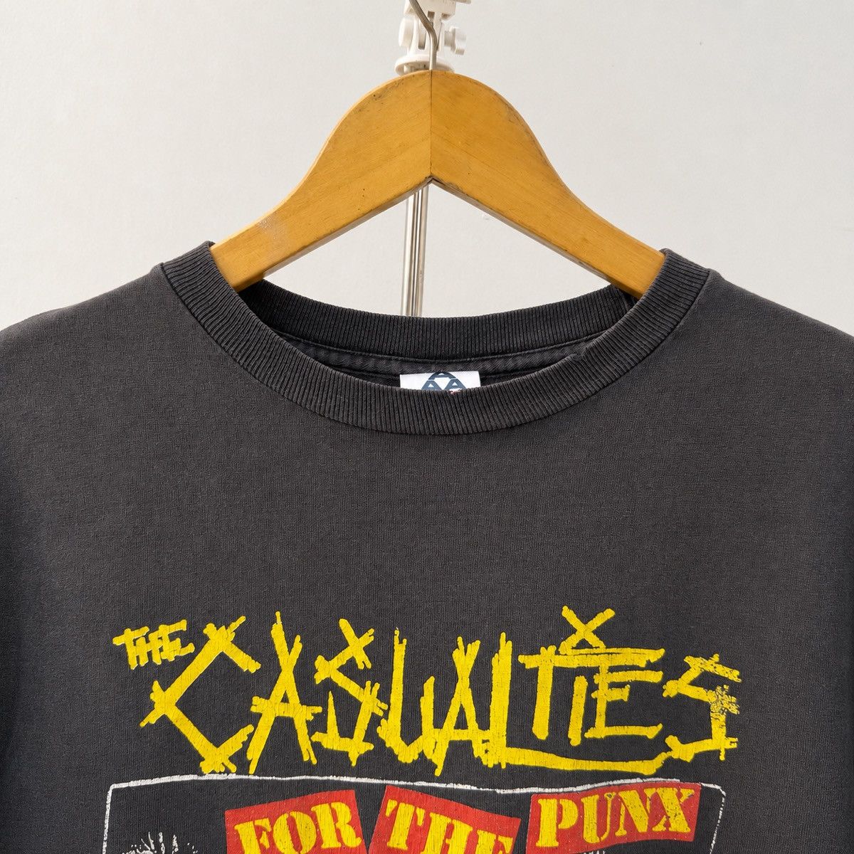 Band Tees The Casualties For The Punx trashed faded distressed tshirt Size US S / EU 44-46 / 1 - 3 Thumbnail