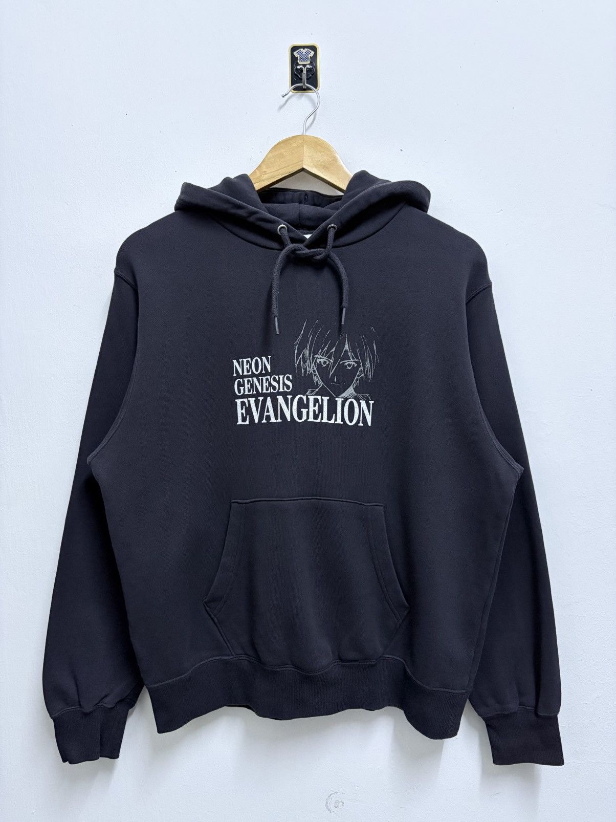 Japanese Brand 2000's Anime Neon Genesis Evangelion - Shinji Ikari Hoodie Size US M / EU 48-50 / 2 - 1 Thumbnail