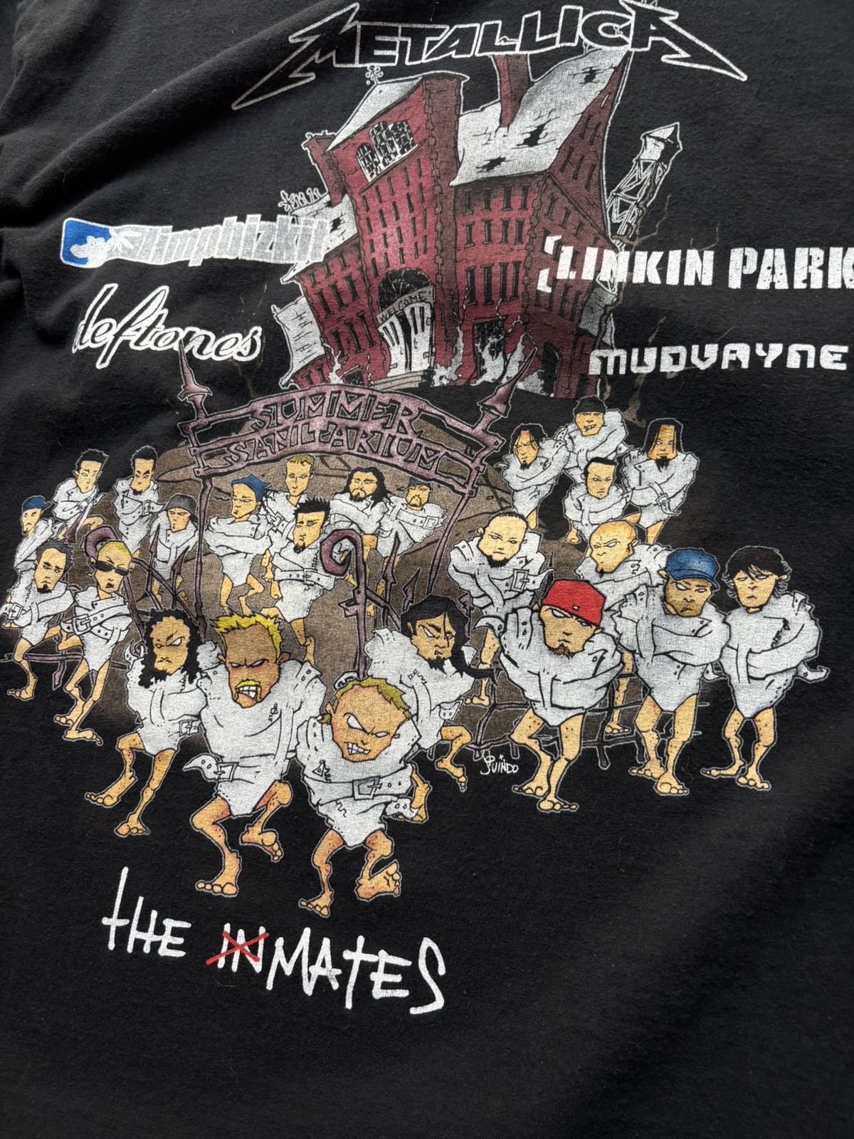 Vintage Metallica Summer Sanitarium 2003 Size US XL / EU 56 / 4 - 3 Thumbnail
