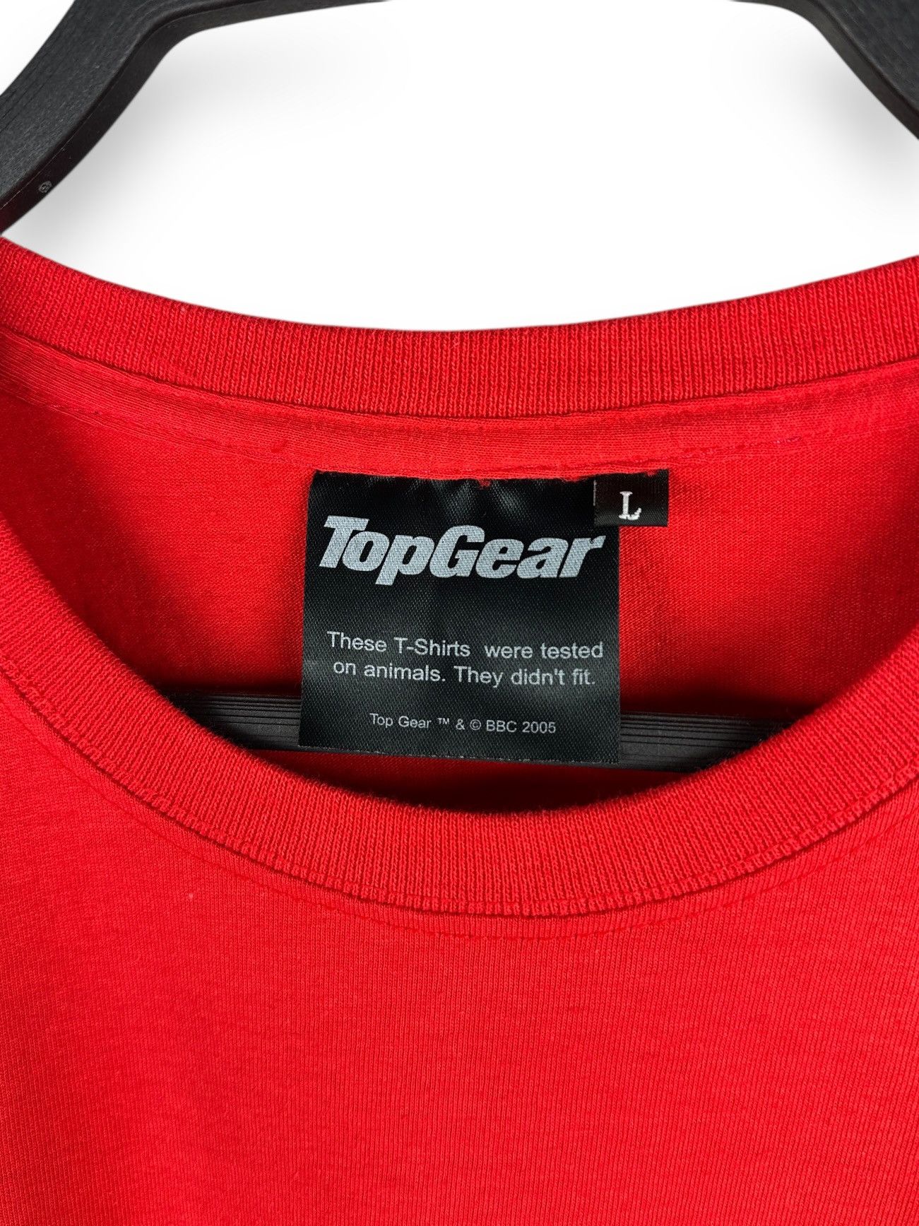 Vintage Top Gear Stig “Some Say His Tears Are Adhesive” T-Shirt Size US L / EU 52-54 / 3 - 4 Thumbnail