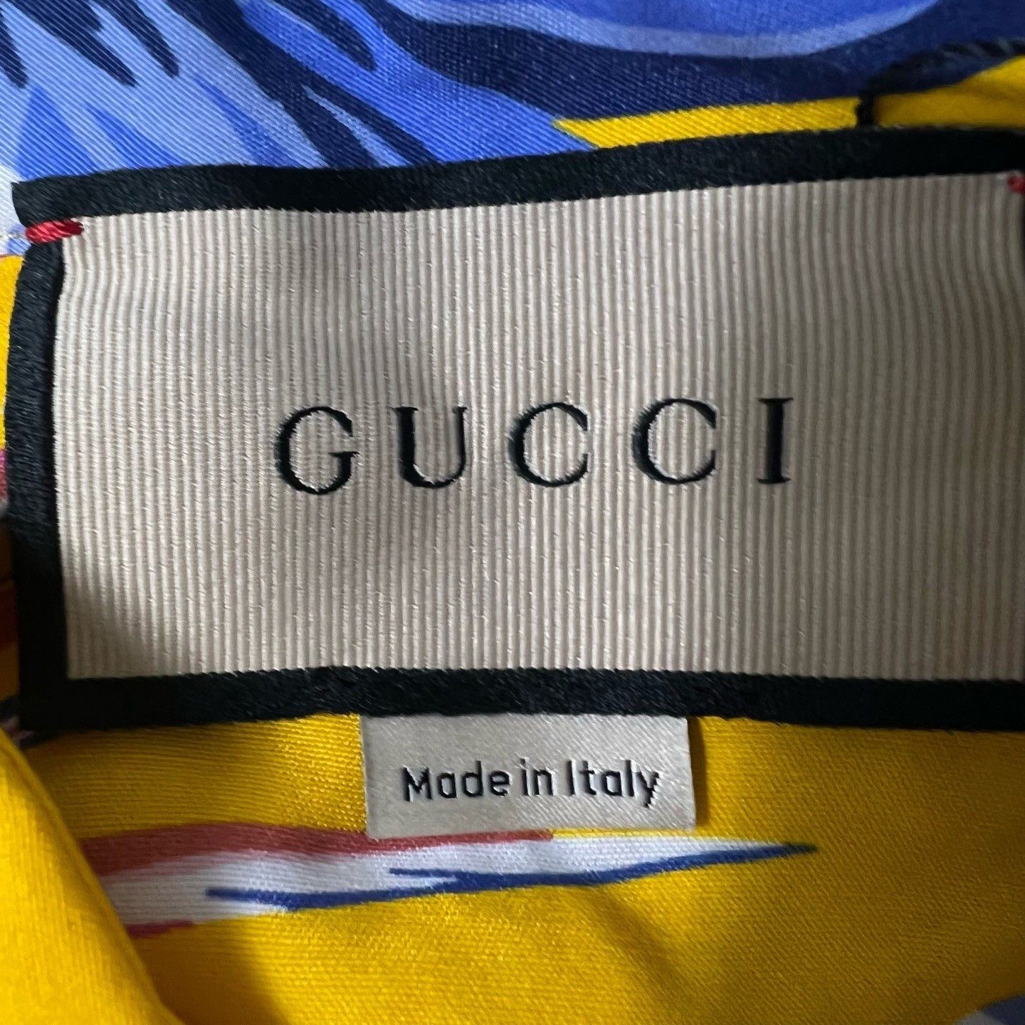 Gucci Gucci Floral Print Short Sleeve Shirt Size US M / EU 48-50 / 2 - 3 Thumbnail