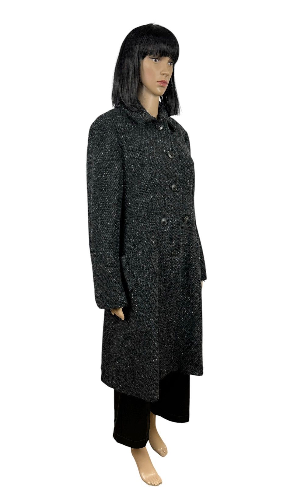Weekend Max Mara Weekend Max Mara Knit Overcoat Lana Wool size US12 IT46 Size L / US 10 / IT 46 - 4 Thumbnail