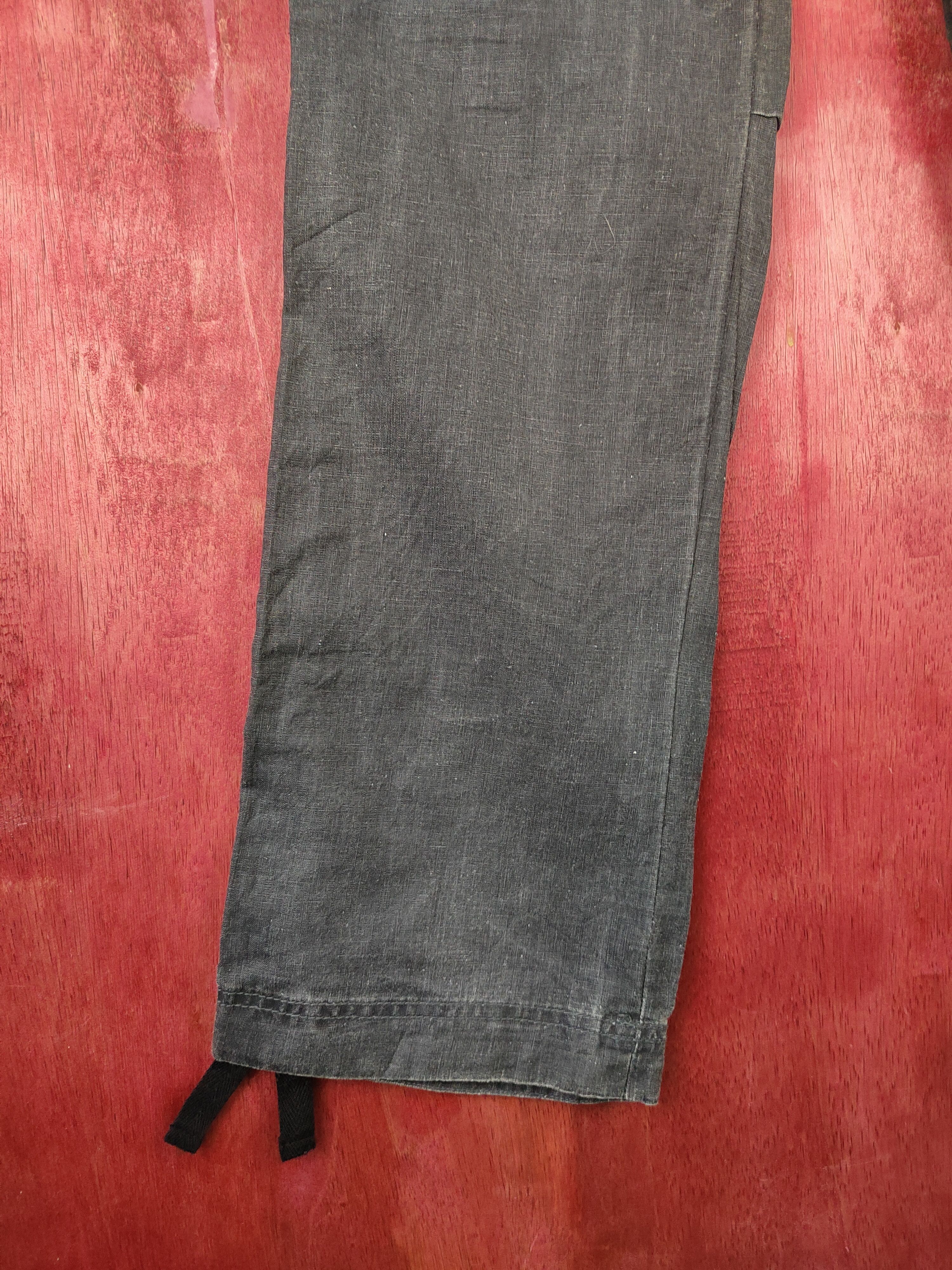 Japanese Brand Uniqlo Black Multipocket Tactical Cargo Pants #S1282 Size US 31 - 10 Thumbnail