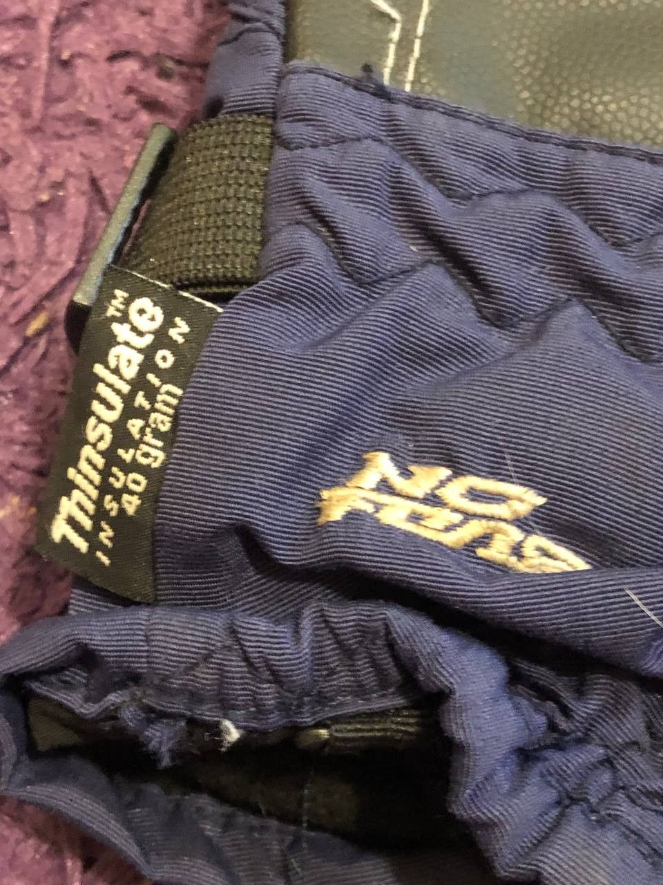 No Fear Vintage Gloves No Fear logo Streetwear crazy Y2K Size ONE SIZE - 19 Thumbnail