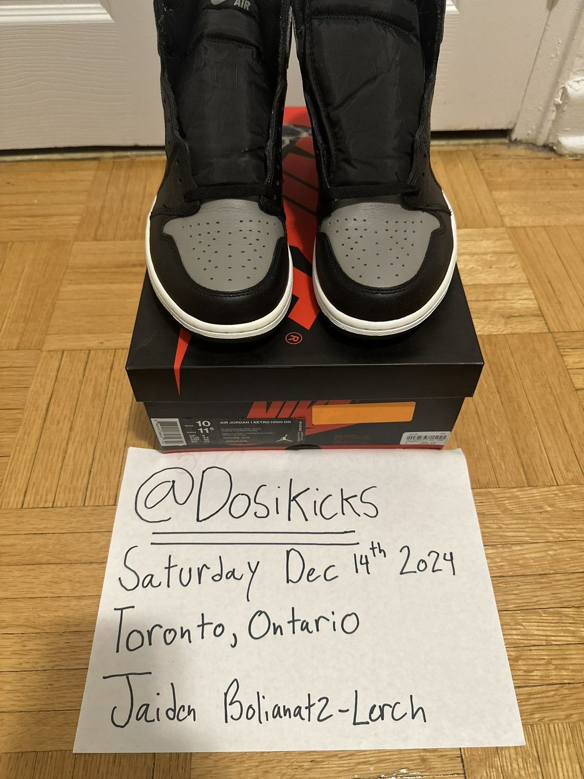 Jordan Brand Jordan 1 Shadow Size 10 Size US 10 / EU 43 - 2 Thumbnail
