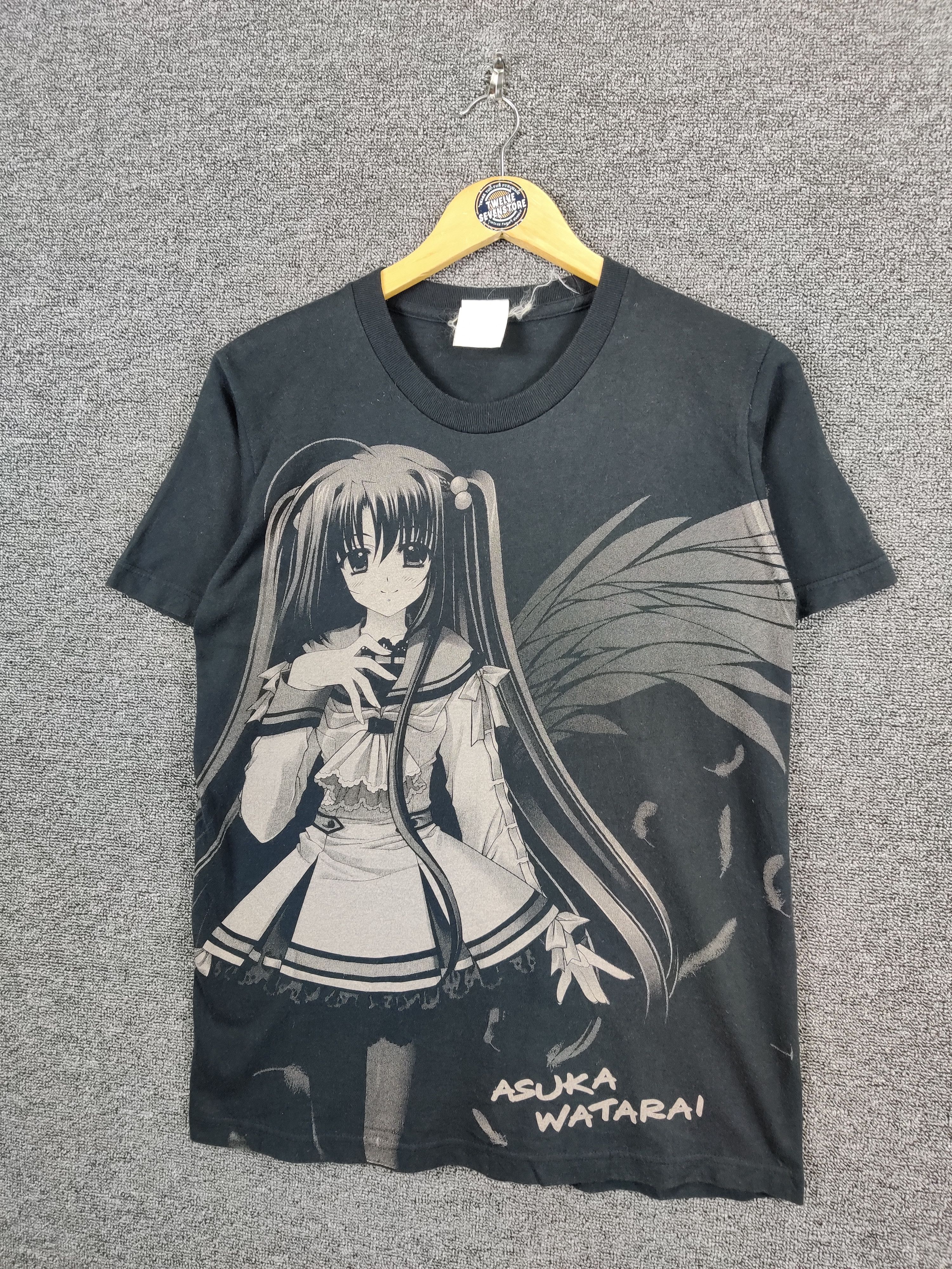Anime Vintage Cospa Asuka Watarai Overprint Anime Tee Tshirt Size US M / EU 48-50 / 2 - 2 Thumbnail