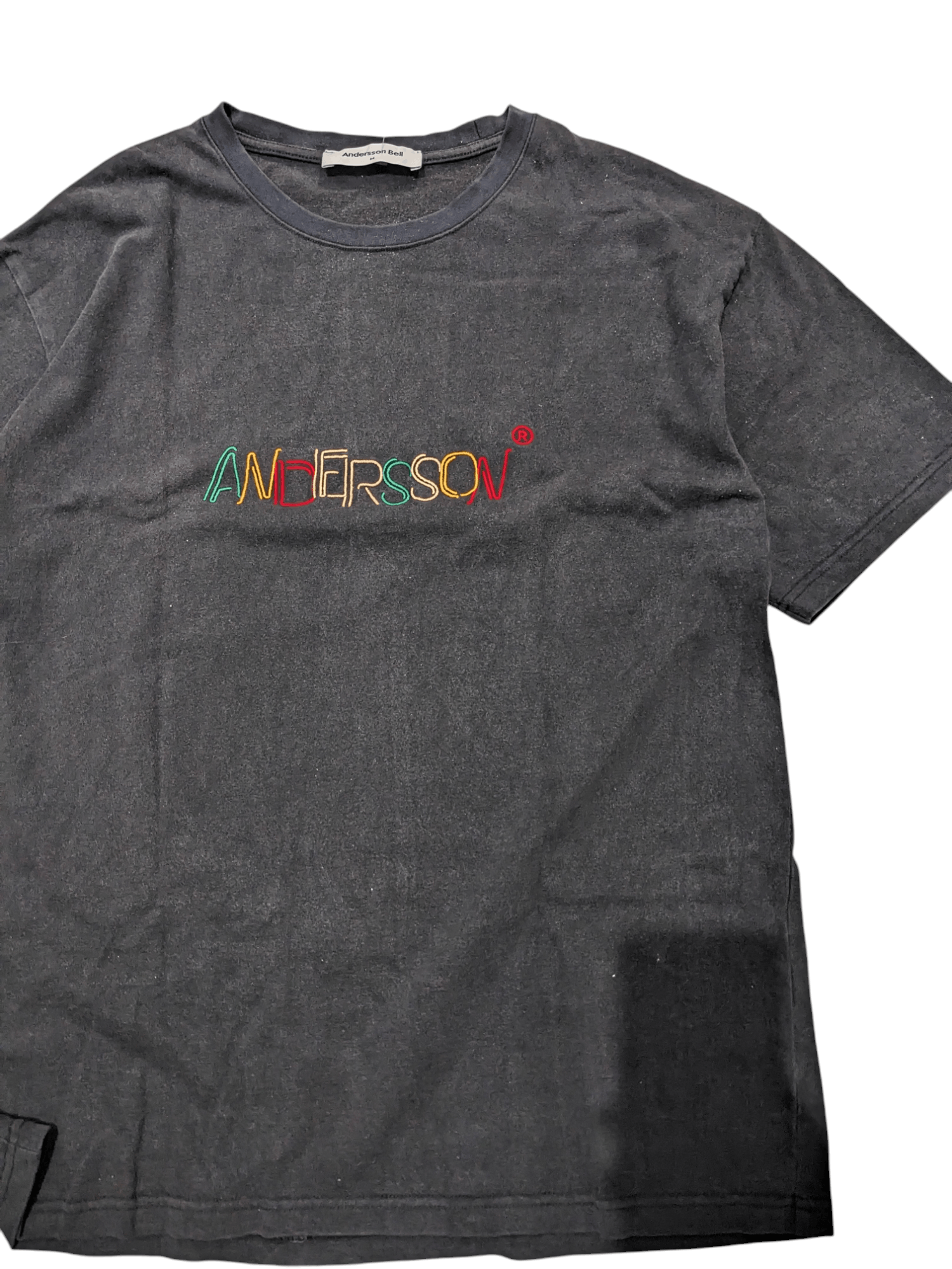 Andersson Bell andersson bell washed logo tee Size US M / EU 48-50 / 2 - 1 Thumbnail