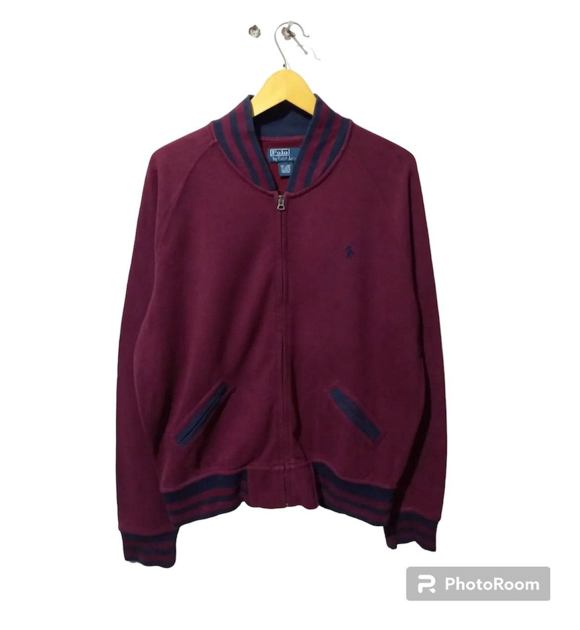 Polo by Ralph Lauren バーガンディジャケット Polo Ralph Lauren × Streetwear × Vintage Polo Ralph Lauren