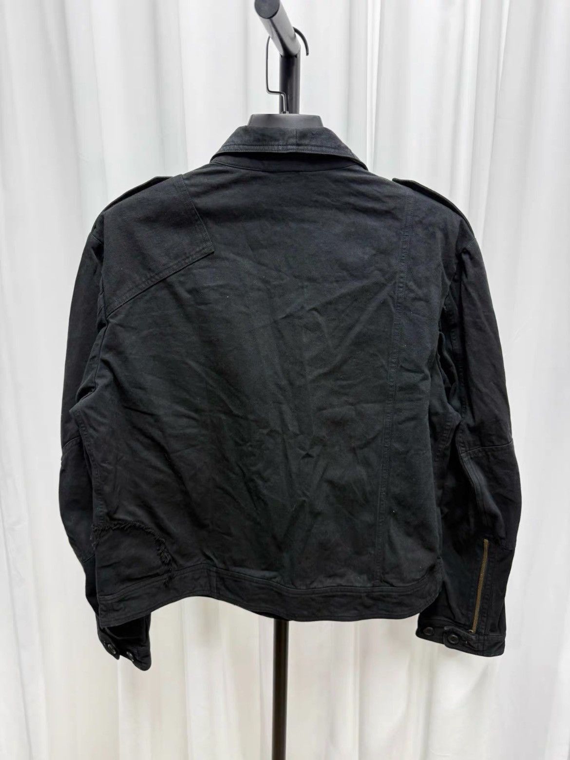 Yohji Yamamoto Yohji Yamamoto Y’s Zip-up Short Jacket-2507 Size US L / EU 52-54 / 3 - 2 Thumbnail