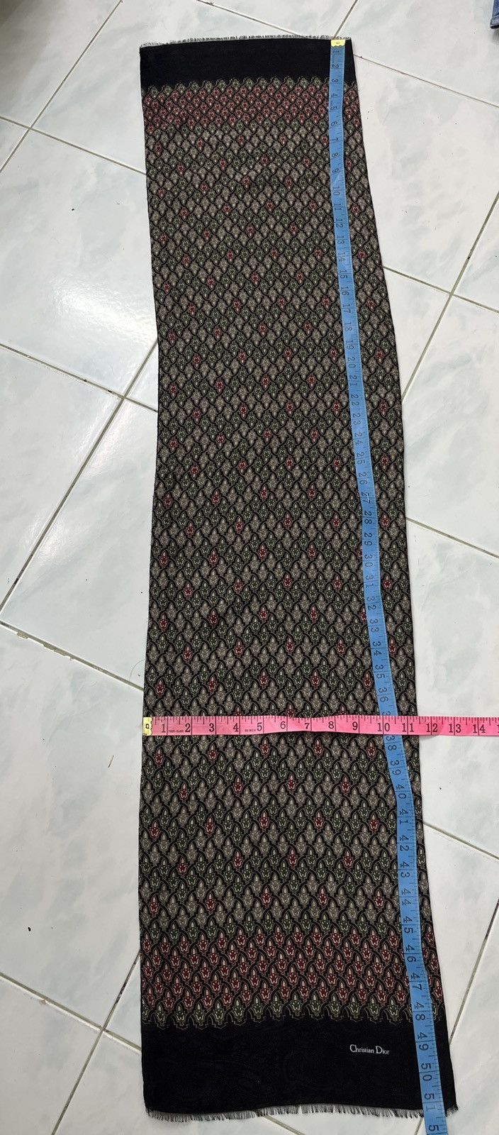 Dior 🔥🔥🔥STEALS CHRISTIAN DIOR SCARF/MUFFLER Size ONE SIZE - 11 Thumbnail