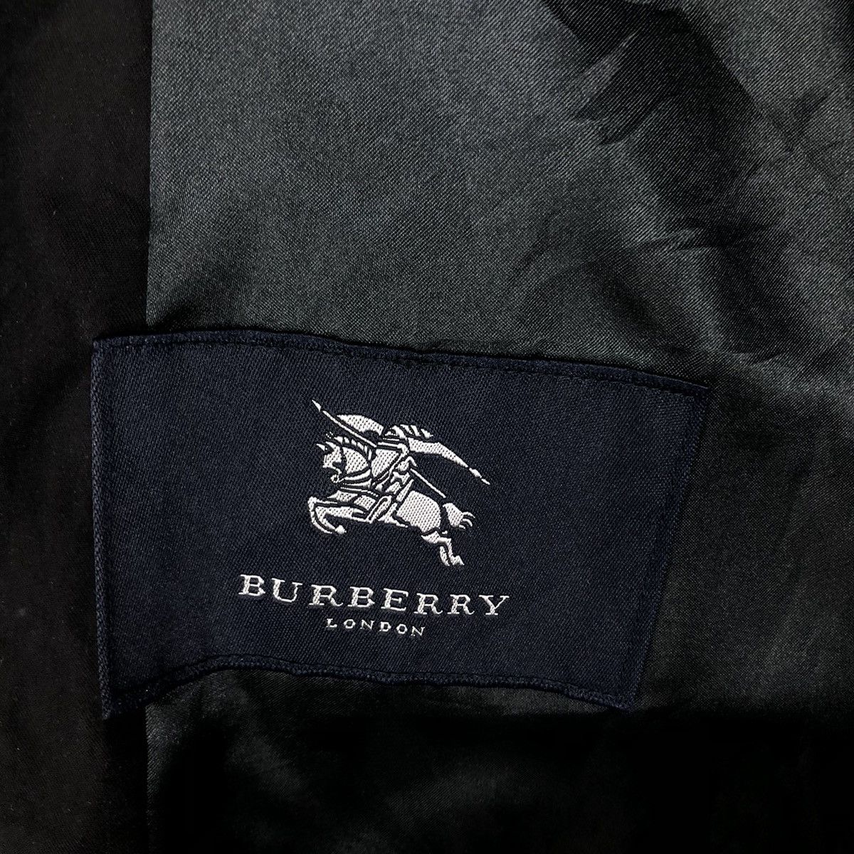 Burberry 🔥Vintage Long Jacket Rich Black Nova Check Burberry London Size US M / EU 48-50 / 2 - 17 Thumbnail