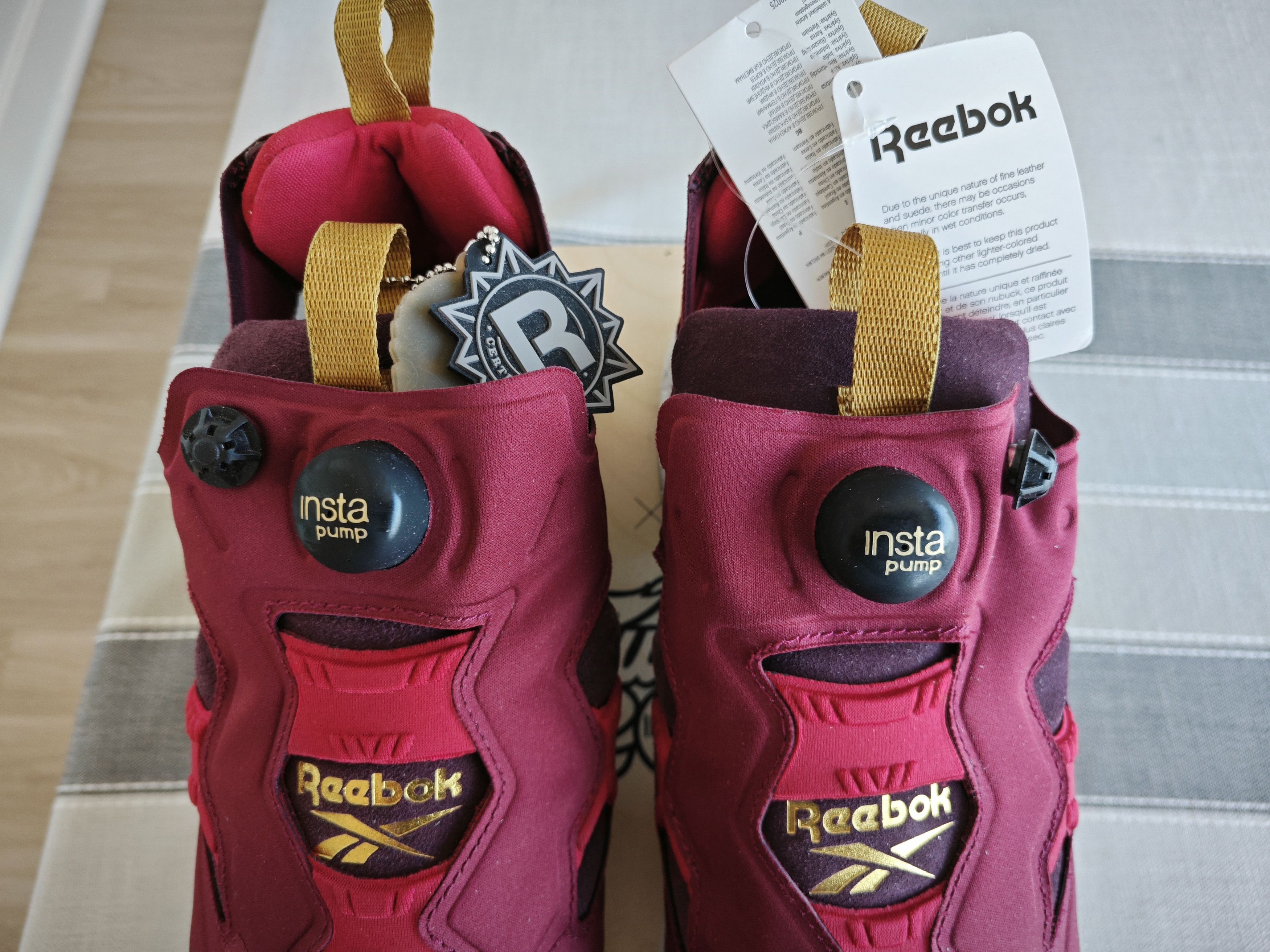 Reebok BRAND NEW! END x Reebok Insta Pump Fury “Claret” Special Box Size US 10 / EU 43 - 8 Thumbnail