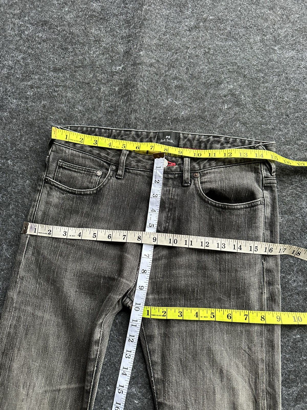 Paul Smith Paul Smith Slim Faded Wash Denim D416 Size US 30 / EU 46 - 11 Thumbnail