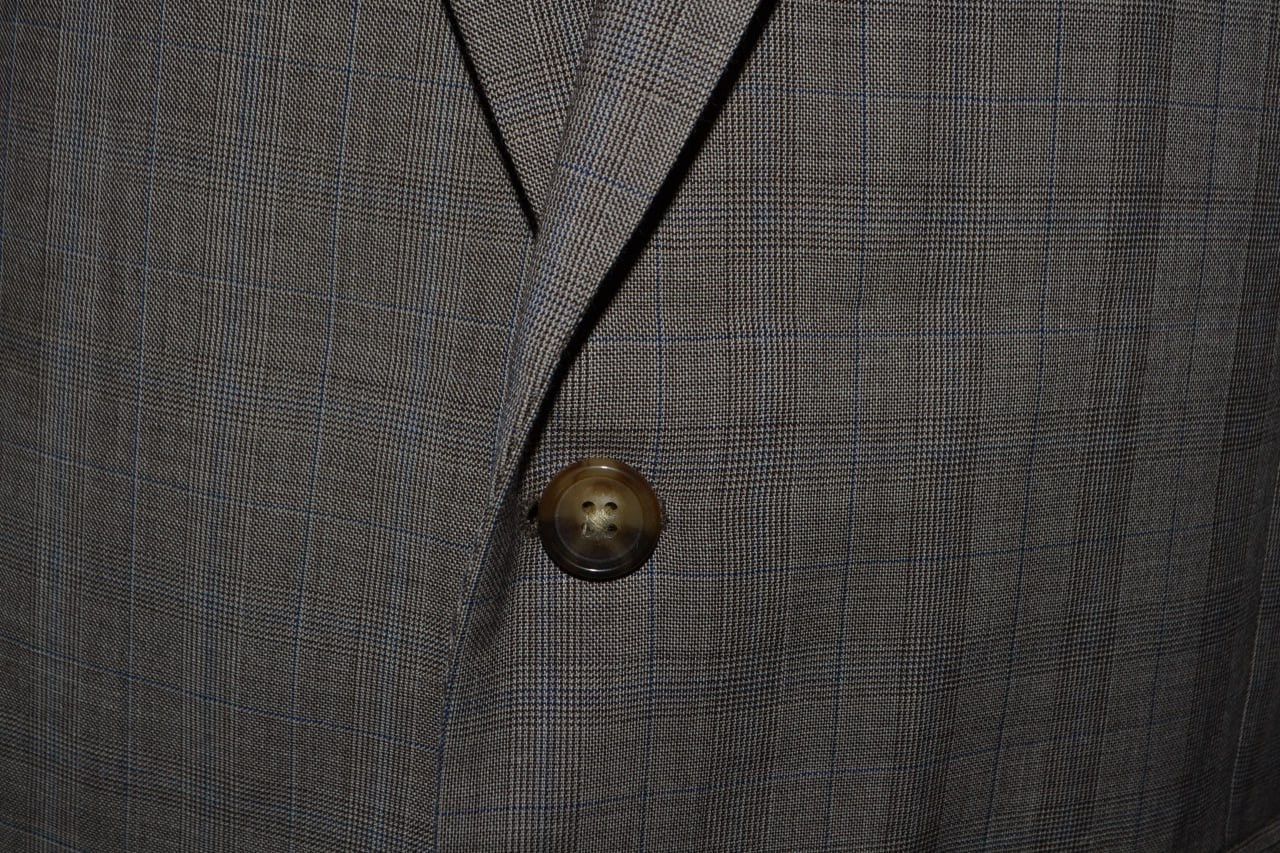 Polo Ralph Lauren Lauren Ralph Lauren Blazer Gray Two buttons Size 46 L Size 46L - 4 Thumbnail