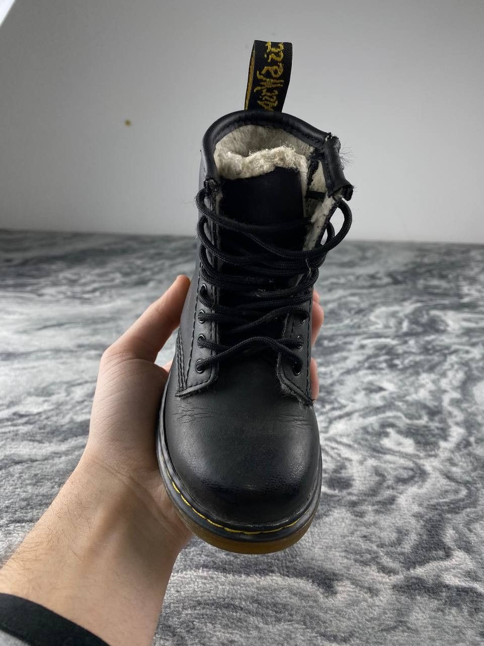 Dr. Martens Dr Martens Junior 1460 Softy T Leather Boots Size 24 Black Size US 5 / EU 37 - 6 Thumbnail
