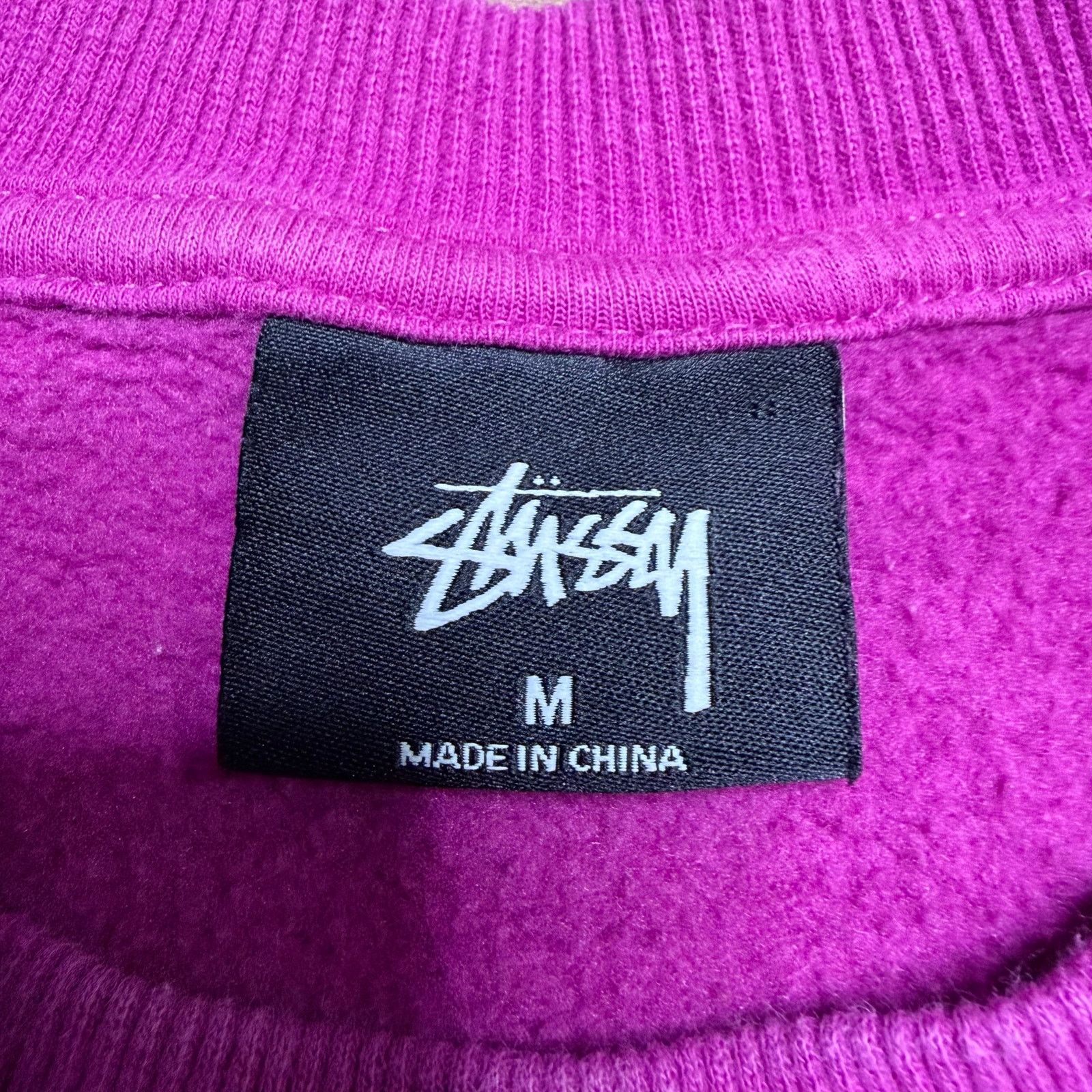 Stussy Stussy Crewneck Sweatshirt Mens Medium Pink Crewneck Y2K Size US M / EU 48-50 / 2 - 9 Thumbnail
