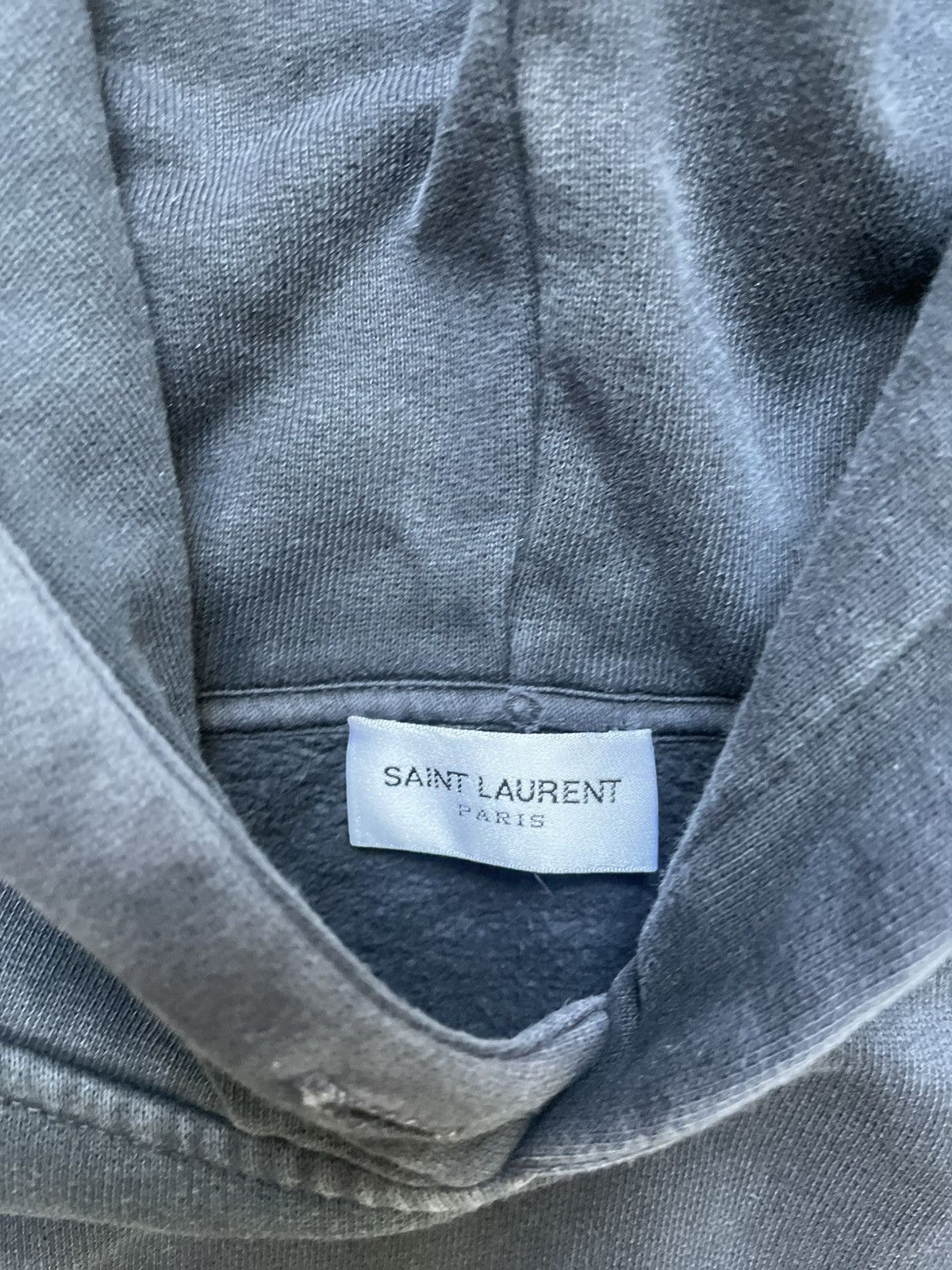 Saint Laurent Paris SLP SS19 Malibu Hoodie Size US L / EU 52-54 / 3 - 3 Thumbnail