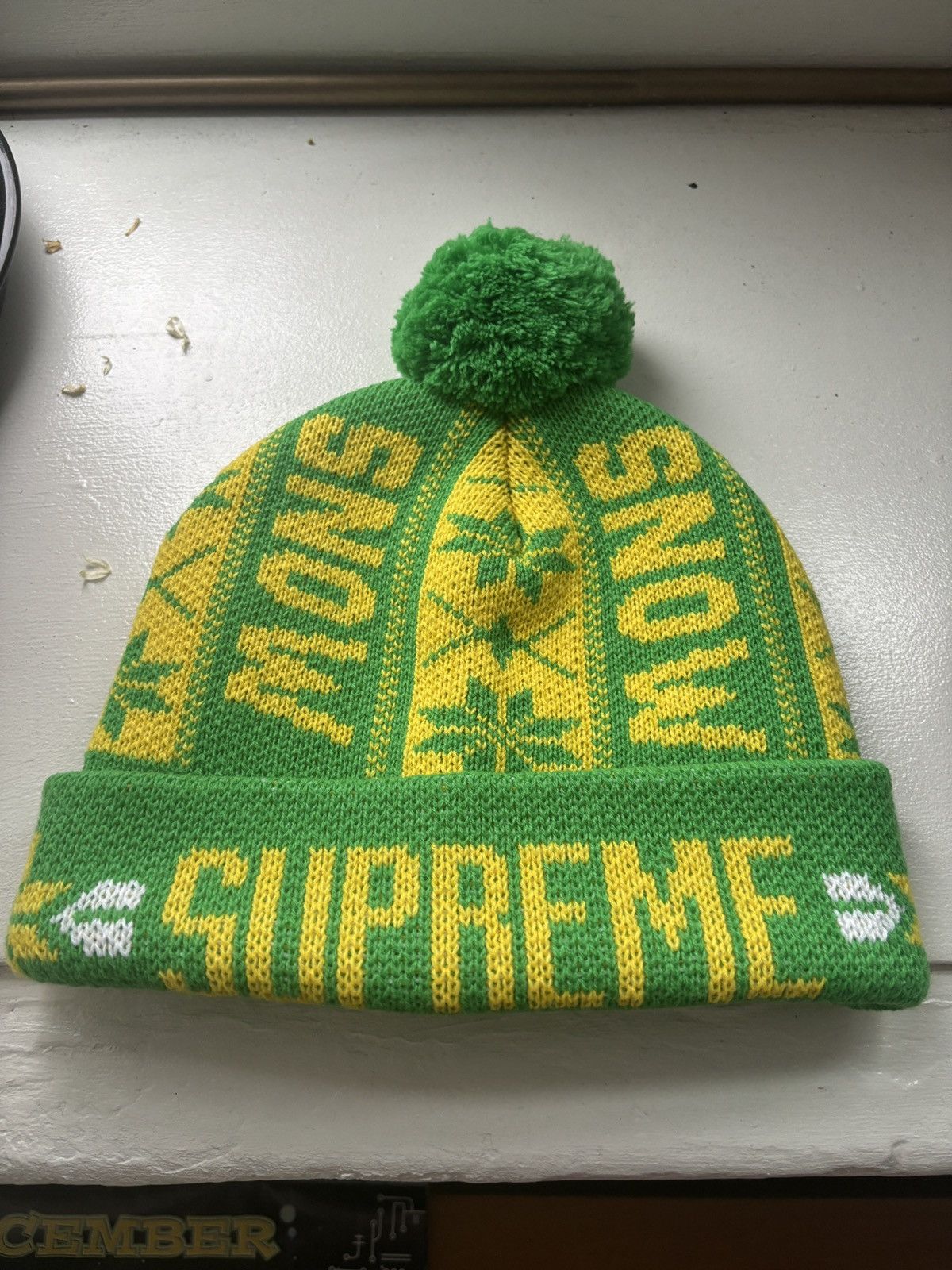 新品未使用　supreme snow beanie green Buy Supreme Professional Beanie 'Green' - FW24BN79 GREEN | GOAT