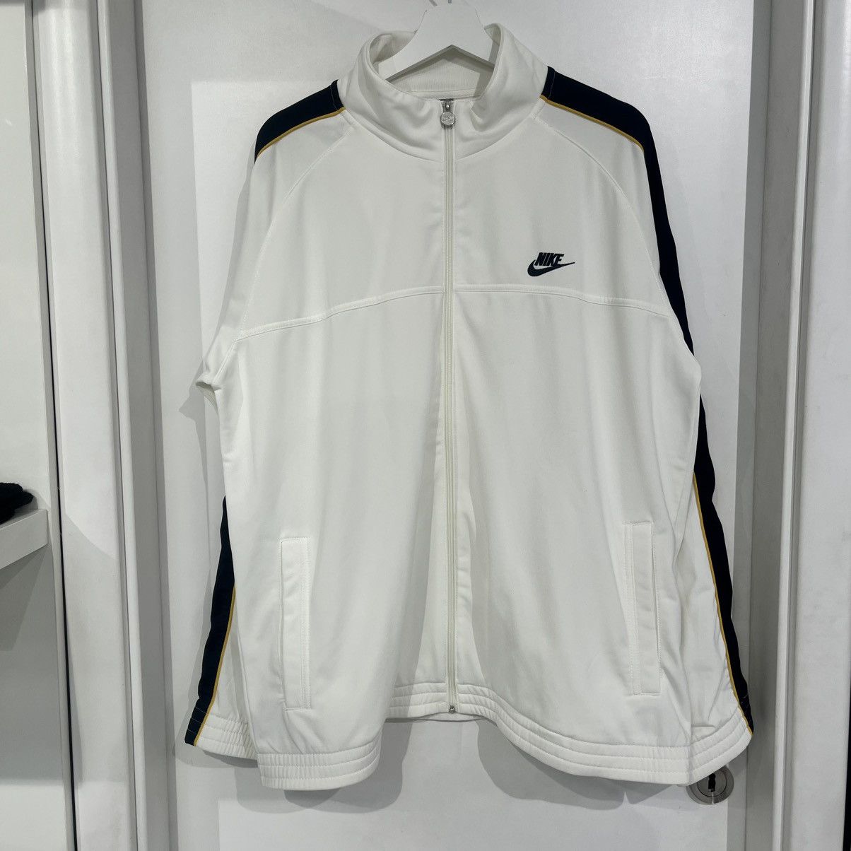 Nike Nike Zip Hoodie White Size US XL / EU 56 / 4 - 1 Thumbnail