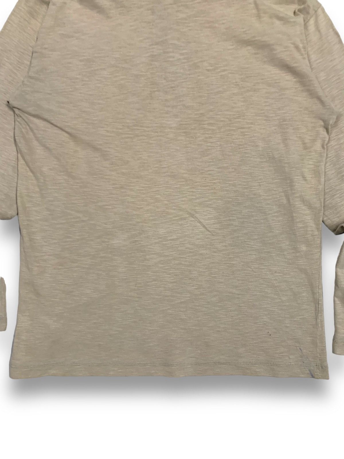 Yohji Yamamoto Vintage Sacsny Ysaccs Henley Long Sleeve by Yohji Yamamoto Size US M / EU 48-50 / 2 - 10 Thumbnail