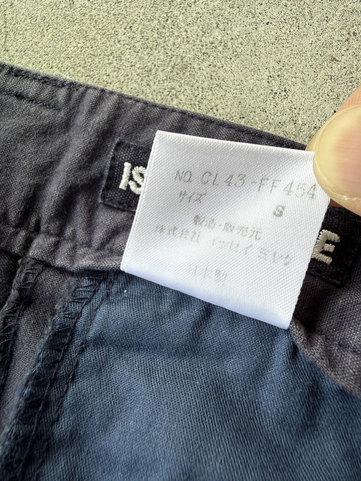 Issey Miyake 90's ISSEY MIYAKE Archive Dark Navy Trousers Size US 28 / EU 44 - 8 Thumbnail