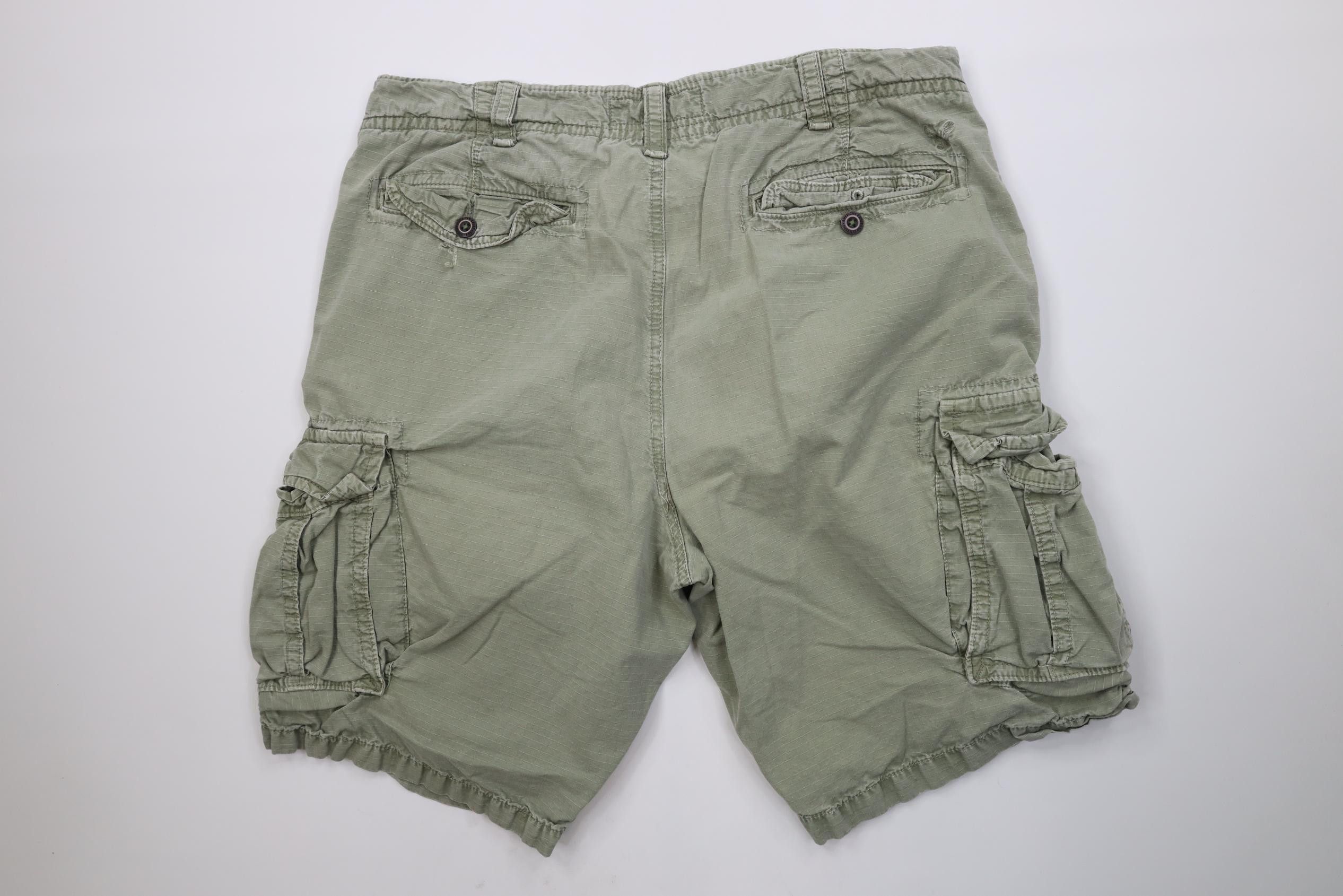 American Eagle Outfitters Vintage Y2K American Eagle Outfitters Ripstop Cargo Shorts Size US 38 / EU 54 - 9 Thumbnail
