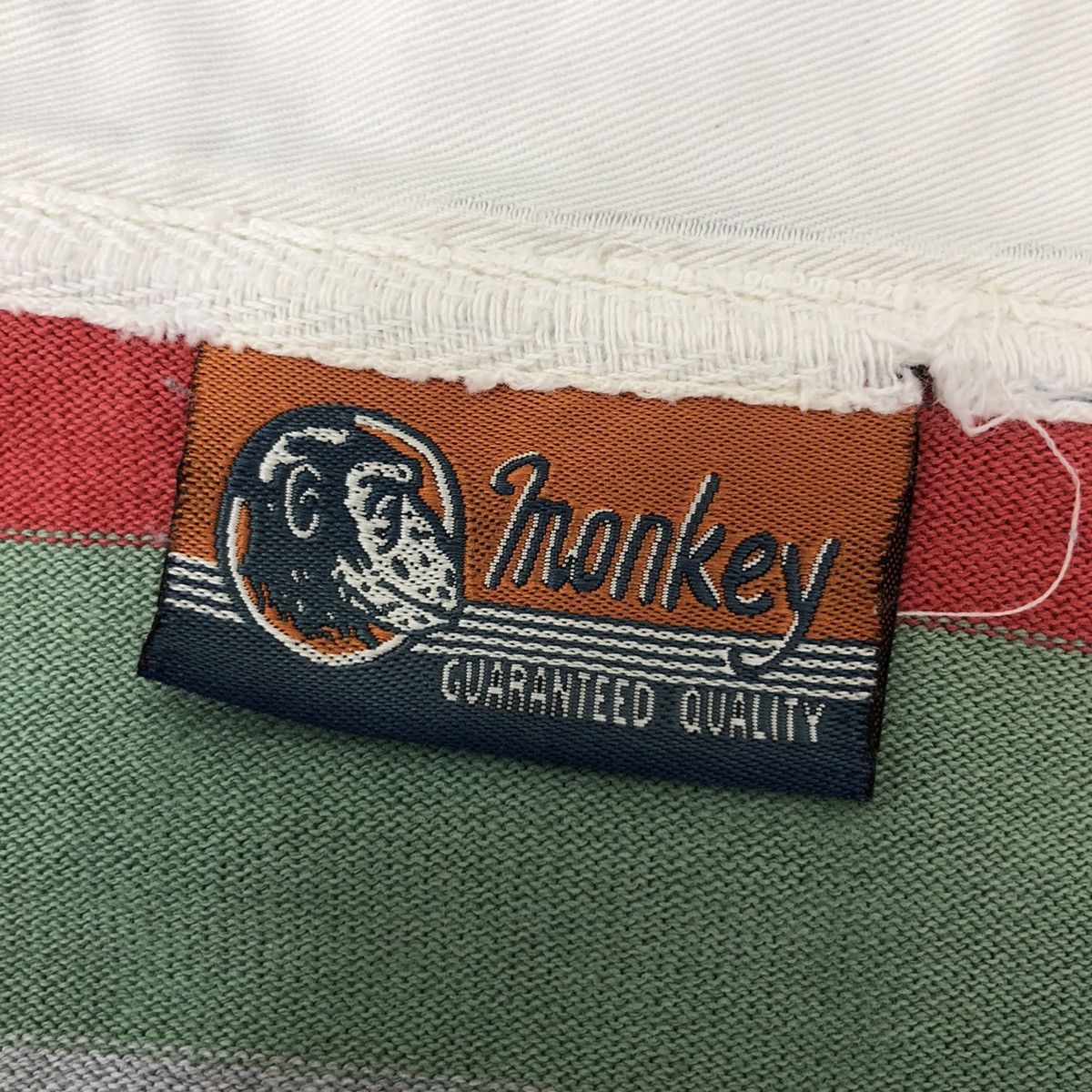 Vintage Vintage MONKEY Polos Rugby Stripes Size US S / EU 44-46 / 1 - 3 Thumbnail