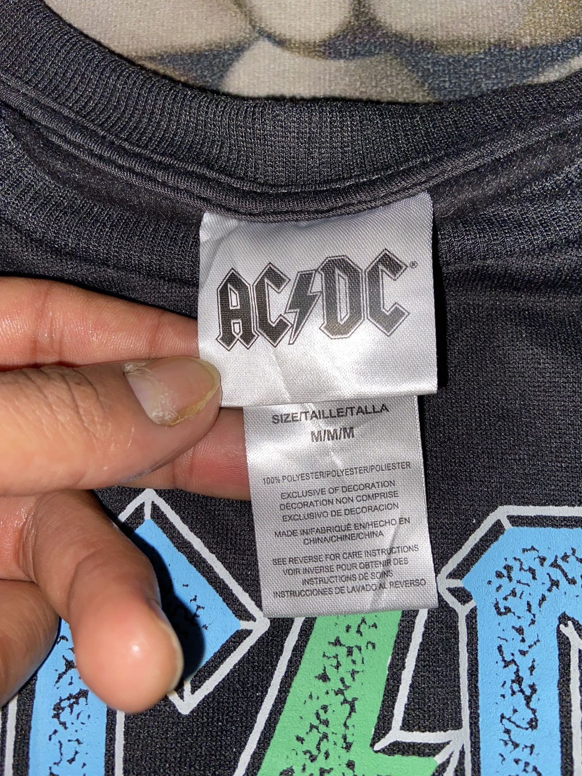Band Tees SWEATSHIRT ACDC BLOW UP YOUR VIDEO Size US M / EU 48-50 / 2 - 5 Thumbnail