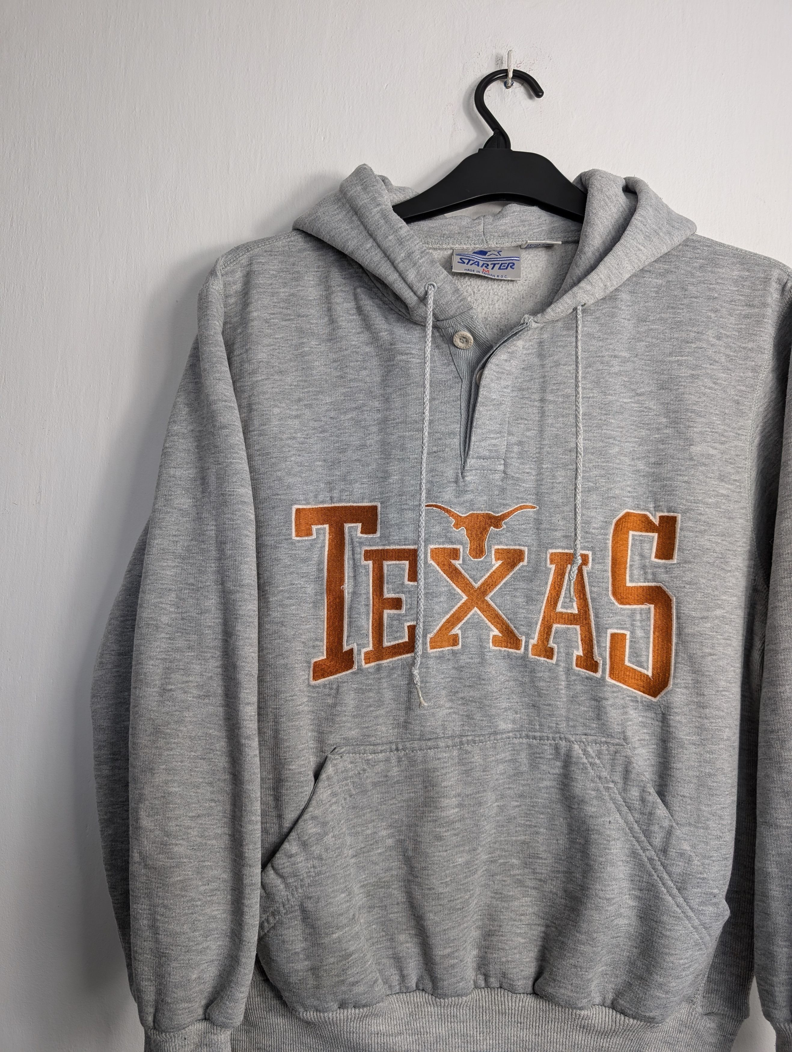 Starter Vintage Texas Longhorns Starter Hoodie Retro Boxy Y2K Size US M / EU 48-50 / 2 - 2 Thumbnail