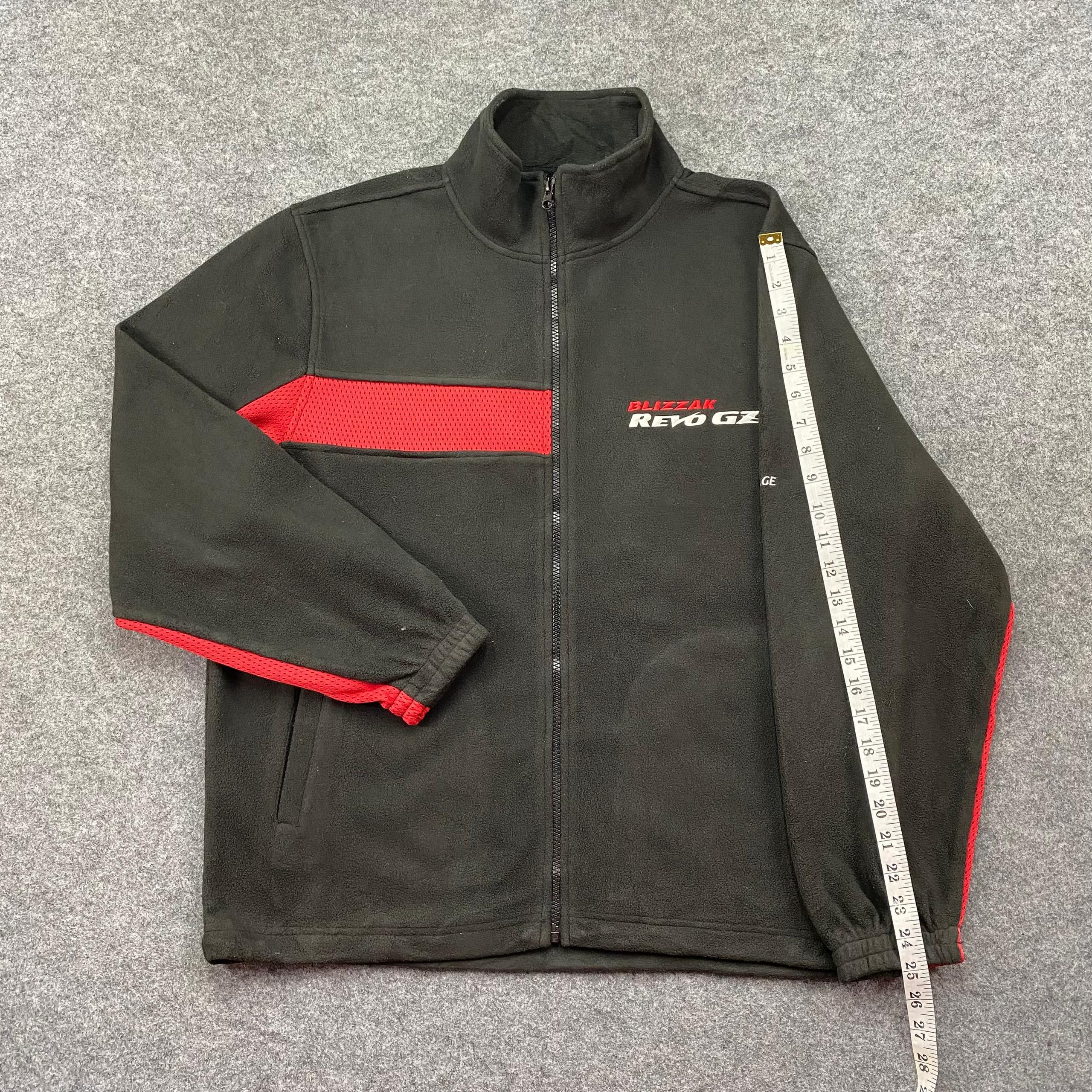 Japanese Brand Vintage Bridgestone Motorsports Fleece Jacket Size US XL / EU 56 / 4 - 4 Thumbnail