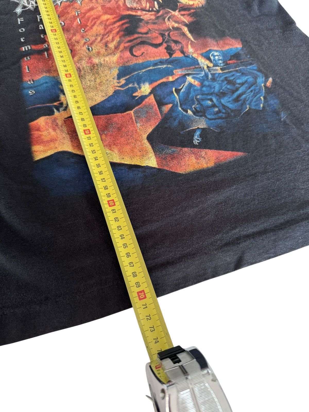 Band Tees *RARE* 90s VINTAGE THRASHED FADED MORBID ANGEL METAL DEATH Size US XL / EU 56 / 4 - 8 Thumbnail