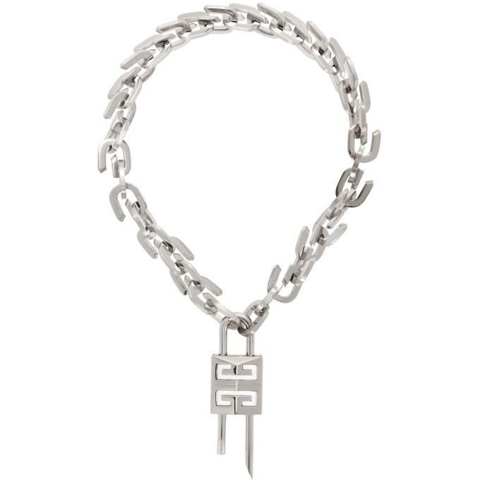 Givenchy FW21 OG 4G Padlock Necklace Size ONE SIZE - 1 Thumbnail