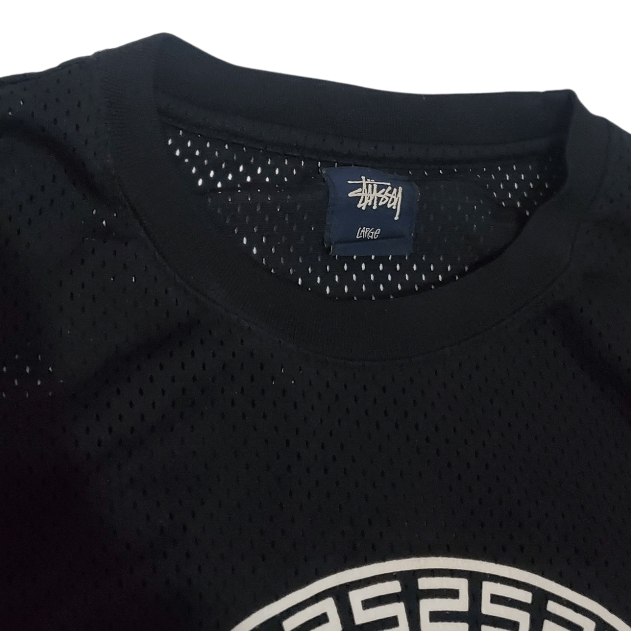 Stussy Stussy Black & White Jersey Size US L / EU 52-54 / 3 - 3 Thumbnail